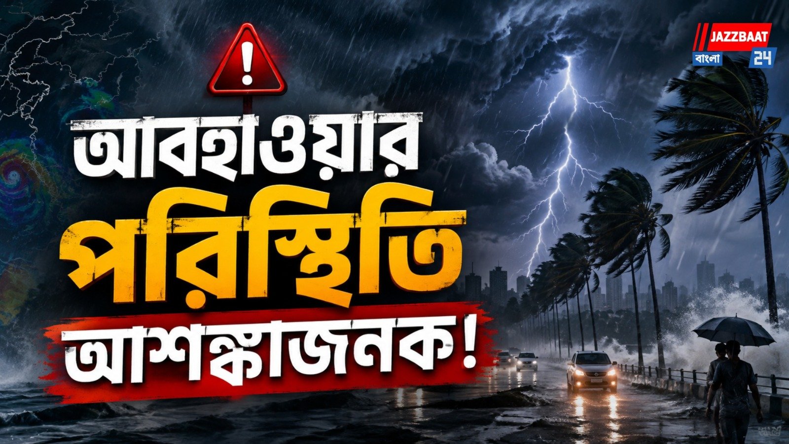 নিম্নচাপের জেরে বাংলায় টানা বৃষ্টি, উত্তরবঙ্গে ধসের আশঙ্কা