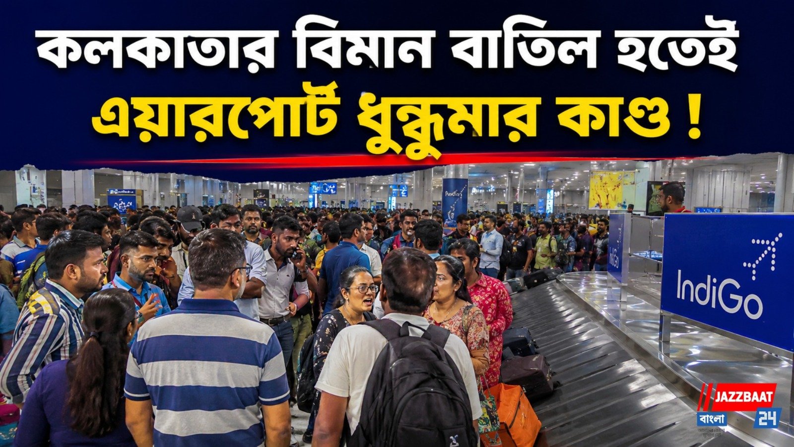 উড়ান বাতিল, লাগেজ বেল্টে উঠে তাণ্ডব! বিমান যাত্রীর কাণ্ডে তুমুল চর্চা নেট পাড়ায়