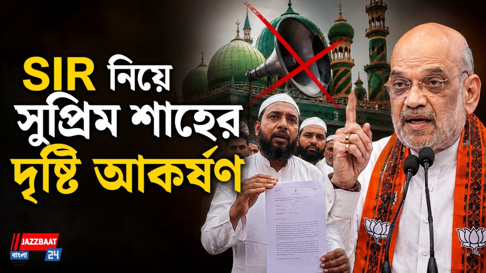 মসজিদ থেকে মাইক খোলার জের! শাহের দরবারে নালিশ আবু তাহেরদের