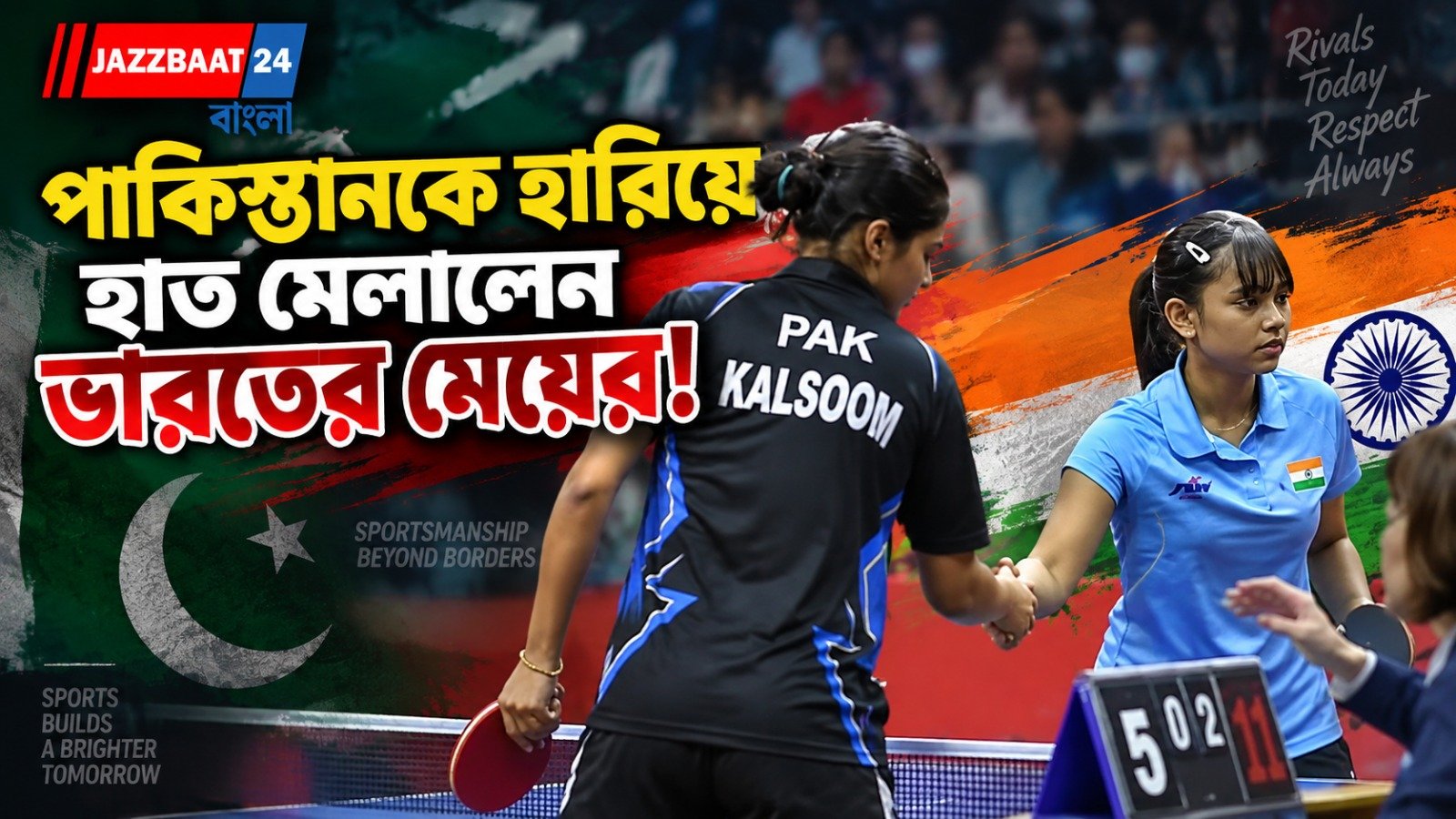 টেবিল টেনিসে অপ্রতিরোধ্য ভারতের নারী বাহিনী, পাকিস্তানকে ৩-০ উড়িয়ে কোয়ার্টারে সুতীর্থারা