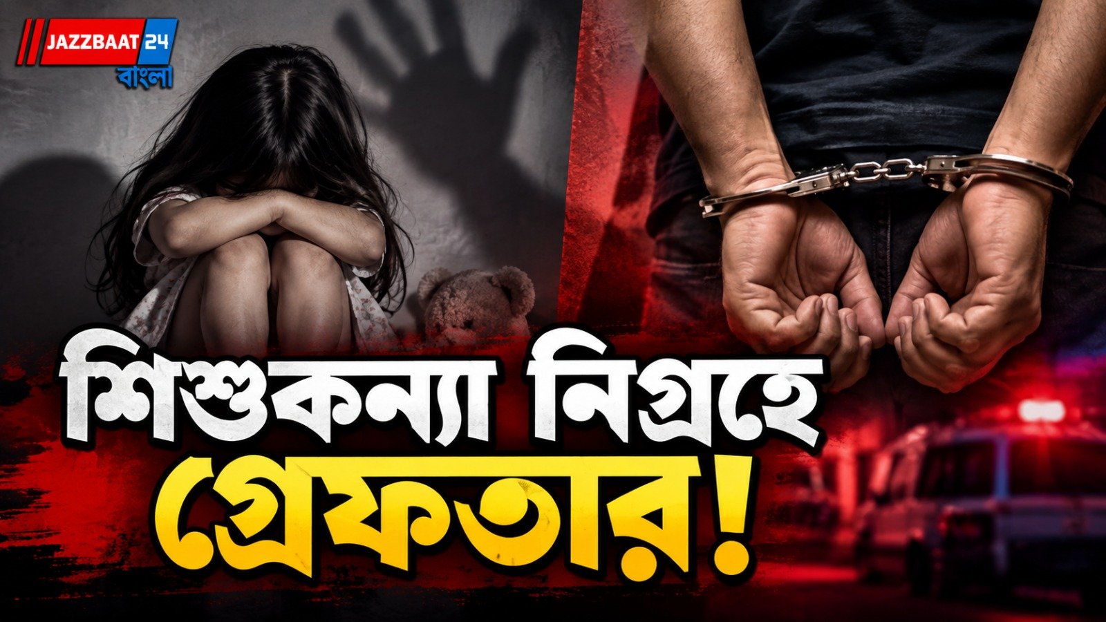 ৮ বছরের শিশুকন্যাকে নিগ্রহের অভিযোগ, গ্রামবাসীদের হাতে মারধরের পর গ্রেফতার অভিযুক্ত