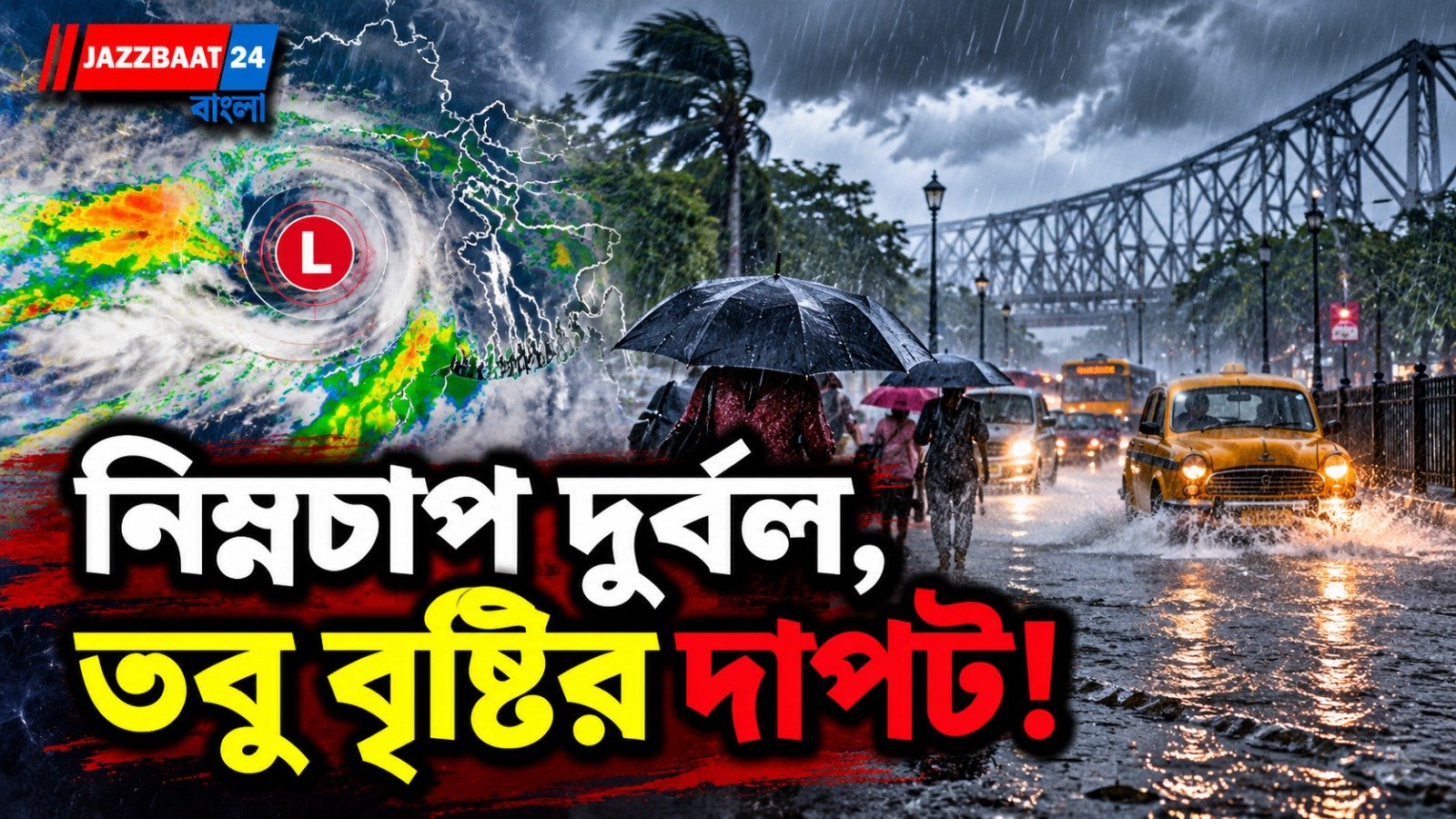 নিম্নচাপ দুর্বল, তবুও কাটছে না বৃষ্টির দাপট! শুক্রবার কলকাতা-সহ বাংলার কোথায় কেমন আবহাওয়া?