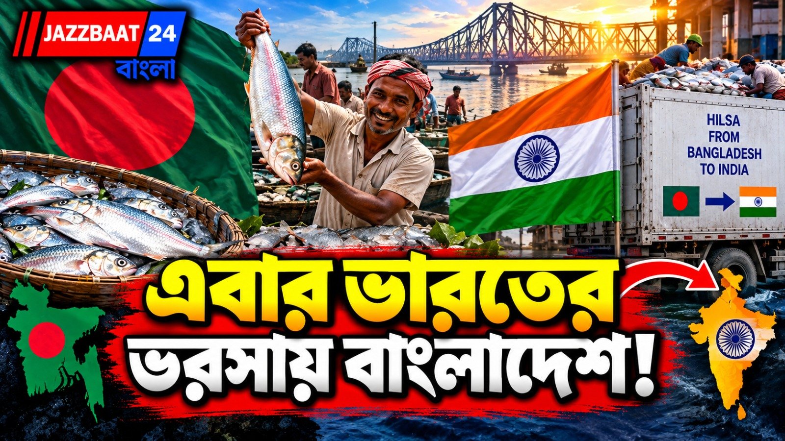 পদ্মায় ইলিশের ঘাটতি, ভারত থেকেই টন টন মাছ যাচ্ছে বাংলাদেশে