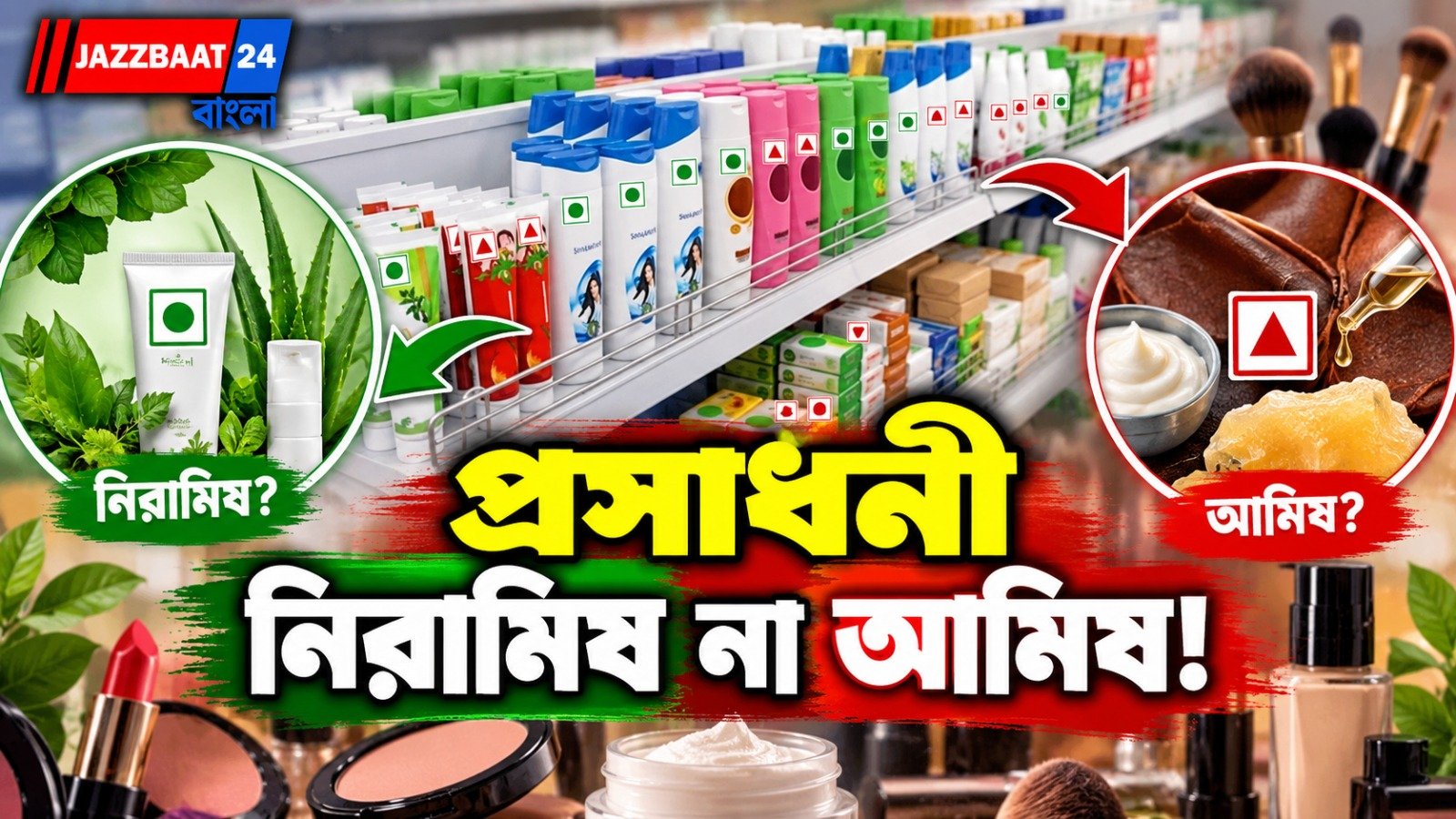 সাবান-শ্যাম্পু থেকে টুথপেস্ট, প্রসাধনীতে সবুজ-লাল চিহ্ন বাধ্যতামূলক, নয়া নির্দেশ কেন্দ্রের