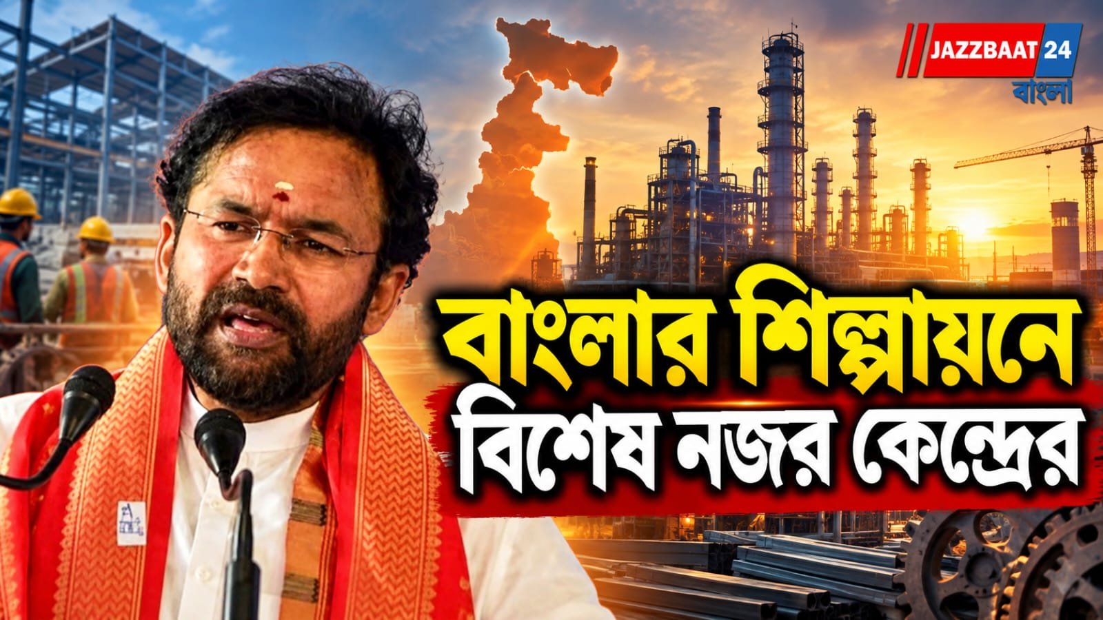 G. Kishan Reddy: বাংলার শিল্পায়নে বিশেষ নজর কেন্দ্রের,  বড় বার্তা জি কিষাণ রেড্ডির