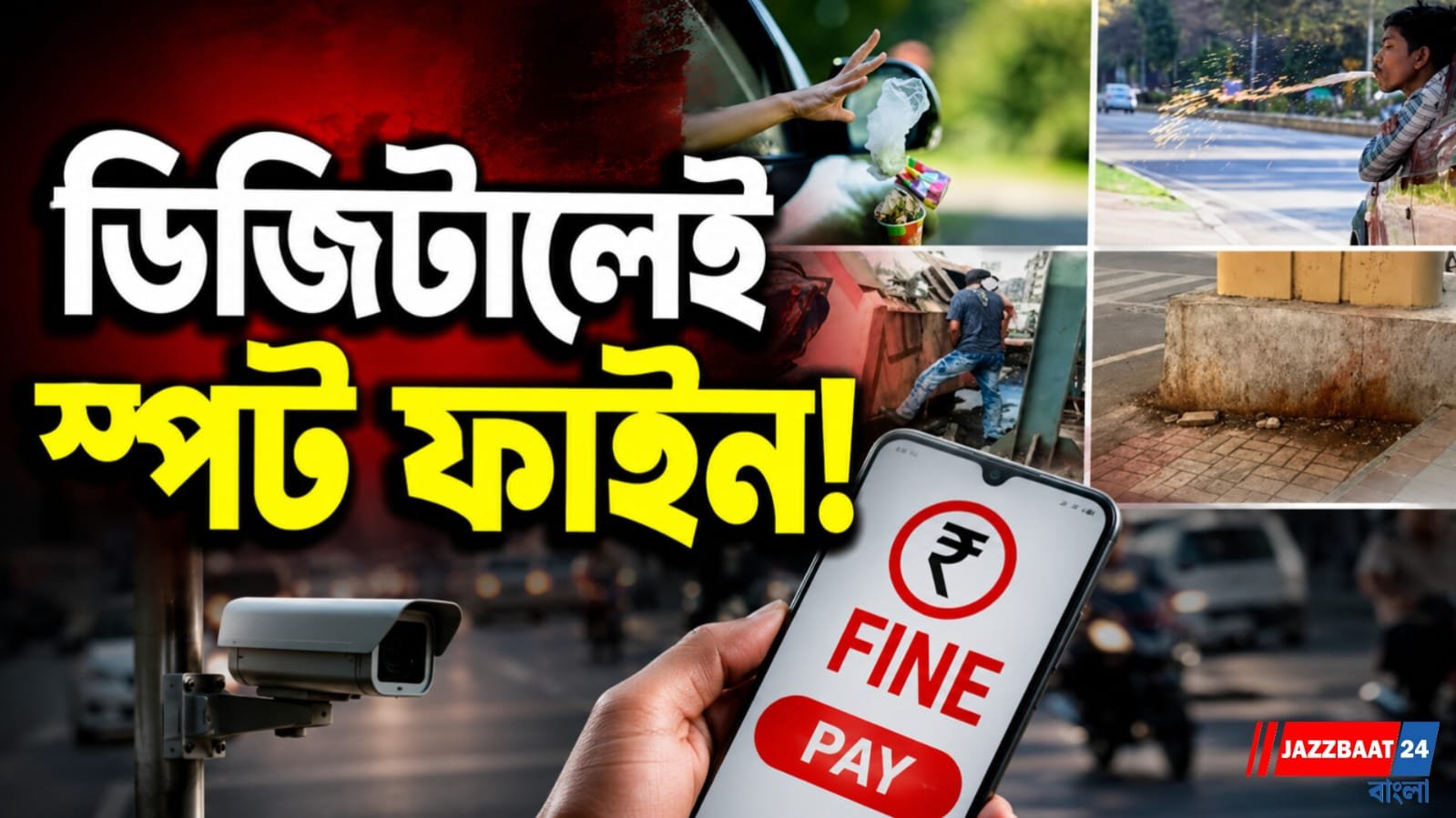 যত্রতত্র নোংরা ফেললেই স্পট ফাইন, ১ সেপ্টেম্বর থেকেই রাজ্যজুড়ে শুরু কড়া নজরদারি