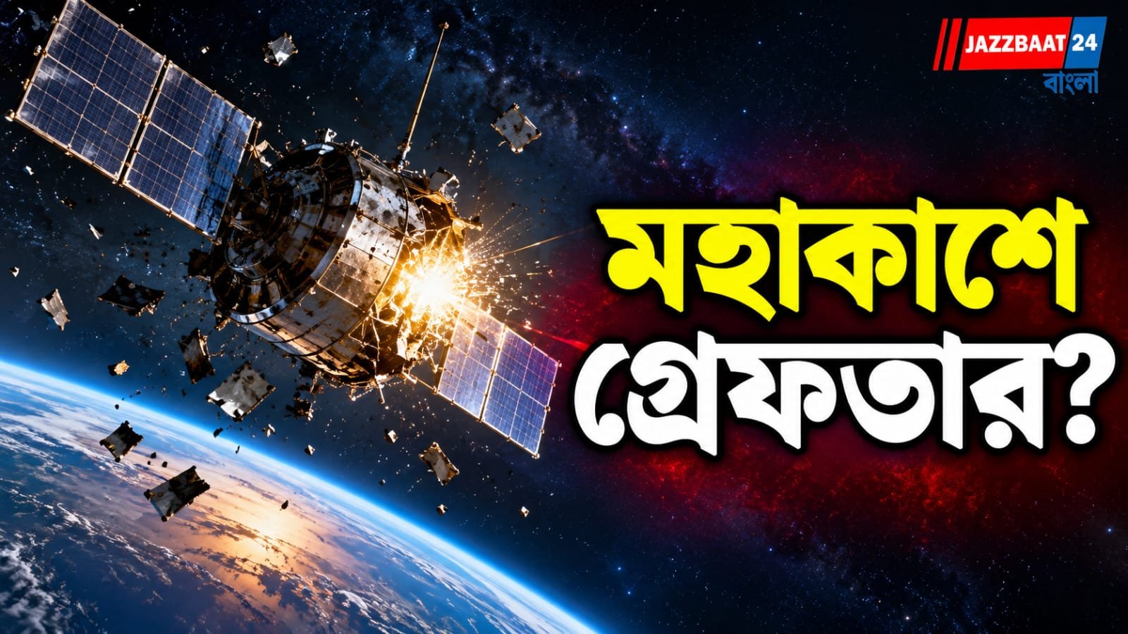 মহাকাশে ভেঙে টুকরো টুকরো স্যাটেলাইট, এবার ‘গ্রেফতার’ করতে যাচ্ছে আমেরিকা! কী রহস্য লুকিয়ে?