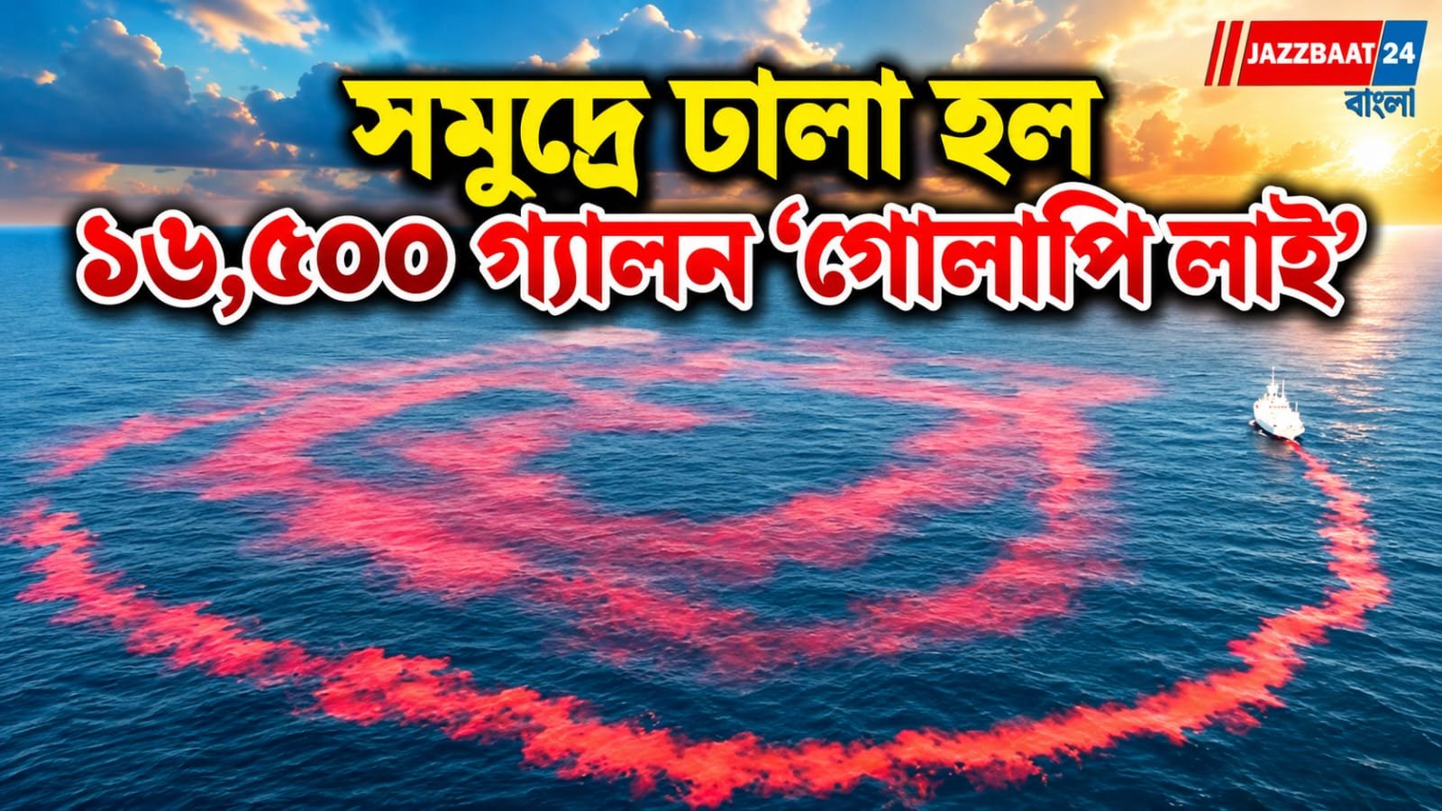 Pink Lye: বাড়ল কার্বন শোষণ! জলবায়ু রুখতে বিজ্ঞানের অভিনব পরীক্ষা