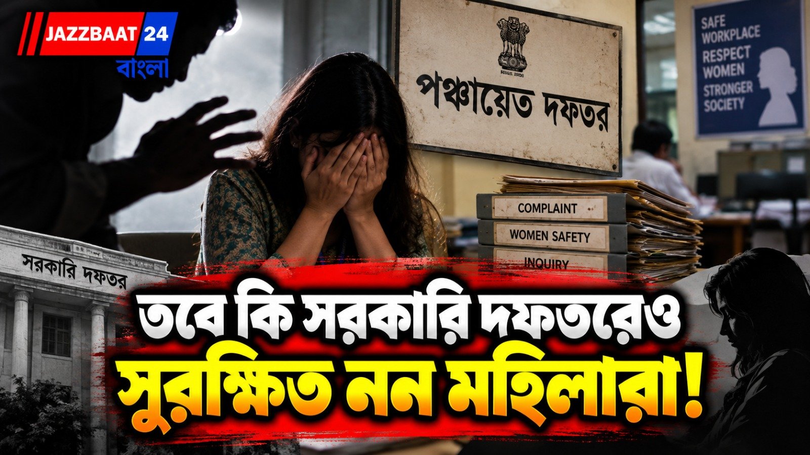 এক সভা, তারপরই ধস্তাধস্তি, পঞ্চায়েত অফিসে মহিলা সদস্যাকে হেনস্তার অভিযোগে তোলপাড়!