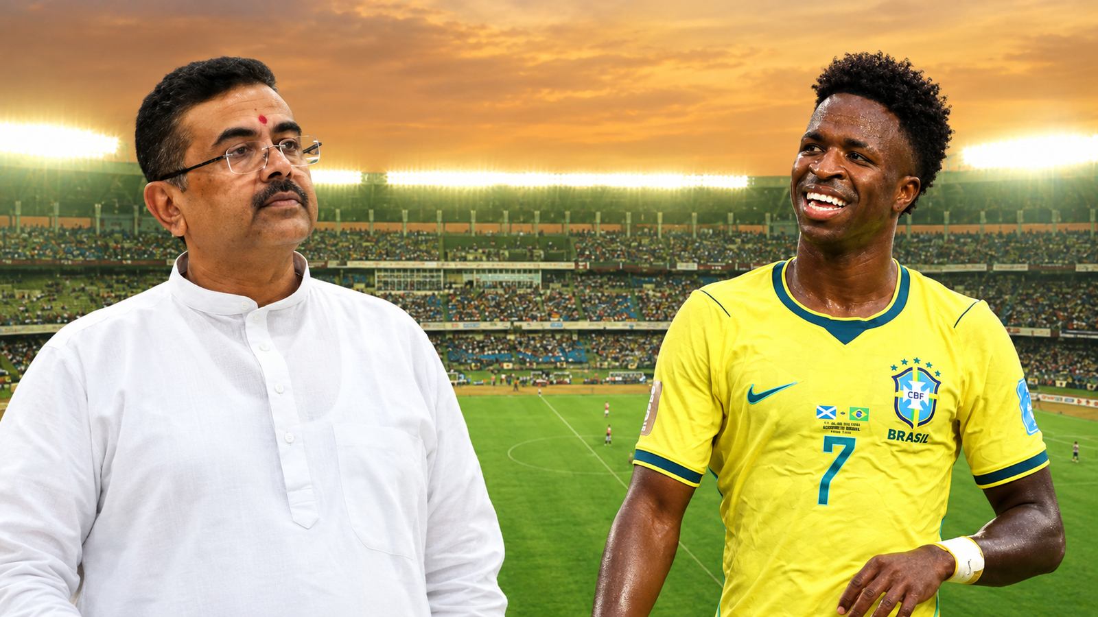 India Vs Brazil: ভিনিদের জন্য রাজকীয় আয়োজন! নৈশভোজের ব্যবস্থা করছেন মুখ্যমন্ত্রী