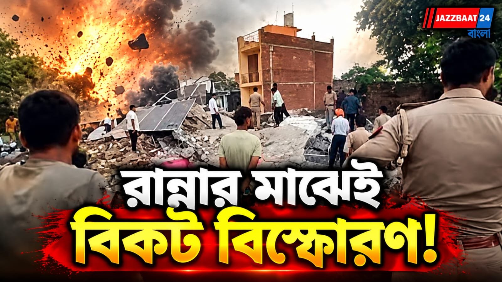 Uttar Pradesh: গ্যাস সিলিন্ডার ফেটে ভেঙে পড়ল দোতলা বাড়ি, মৃত ৪