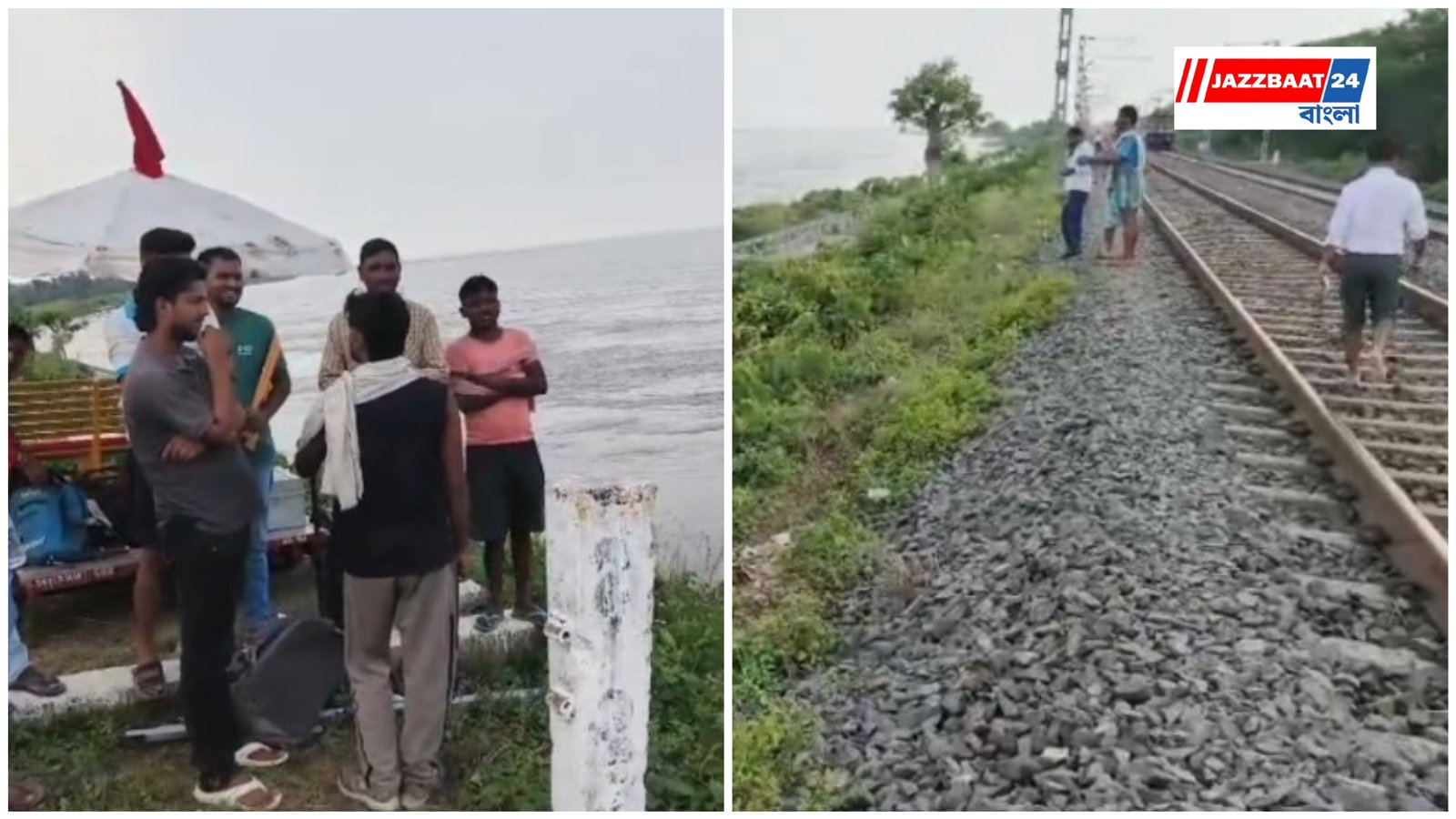 Malda: গঙ্গার ভাঙনে বিপর্যস্ত রেল, বাতিল একাধিক ট্রেন