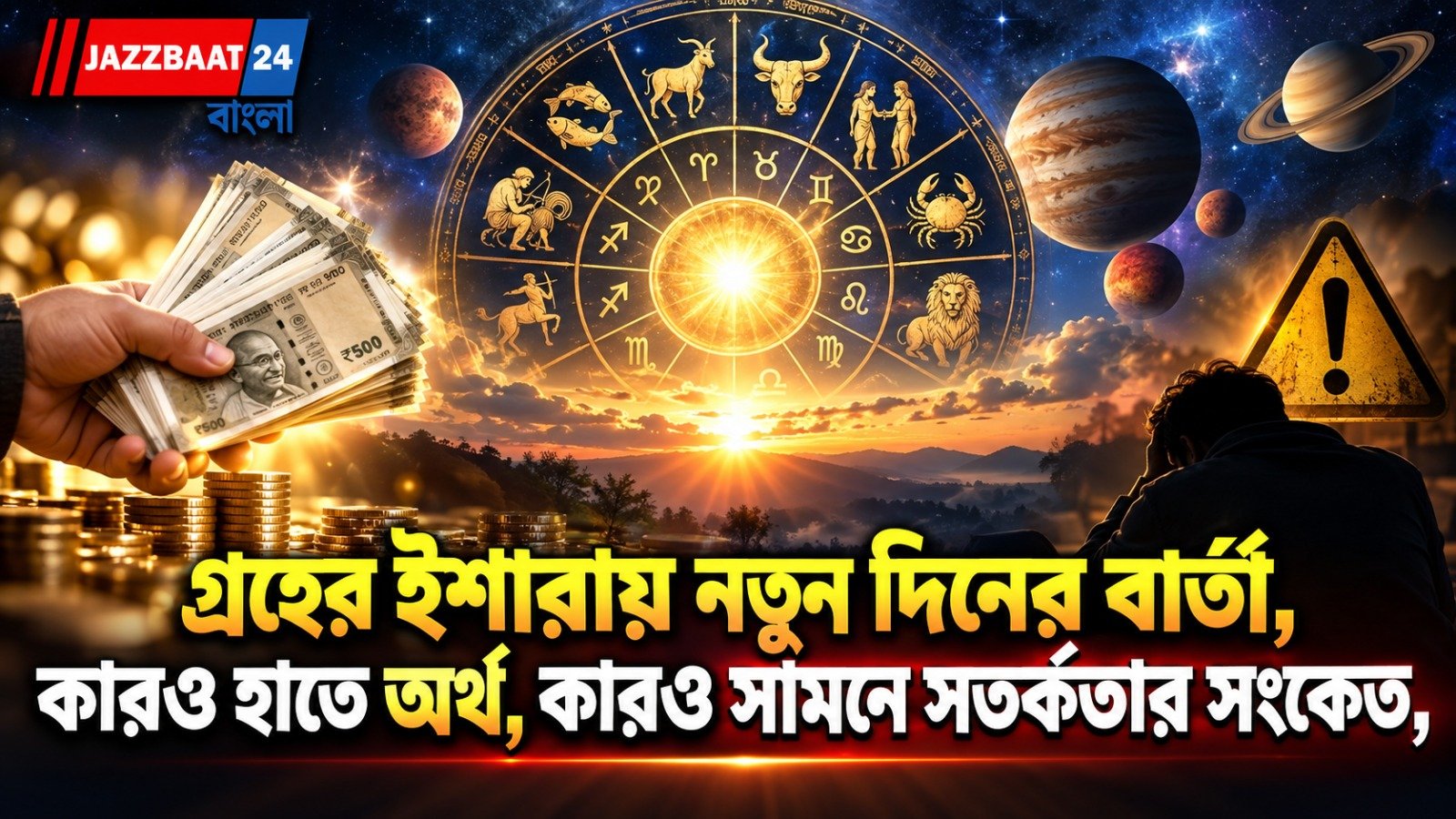 আজই বদলে যেতে পারে ভাগ্যের চাকা! কোন ৫ রাশির আয় বাড়বে, কার জীবনে আসছে ঝামেলা? জেনে নিন রাশিফল