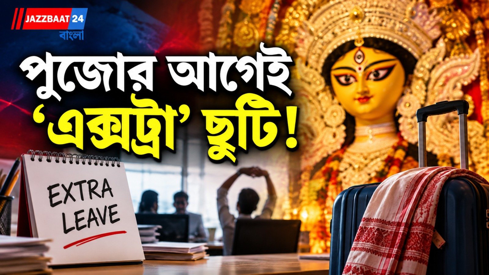 অক্টোবরে খুশির খবর, থাকছে অতিরিক্ত ছুটি!
