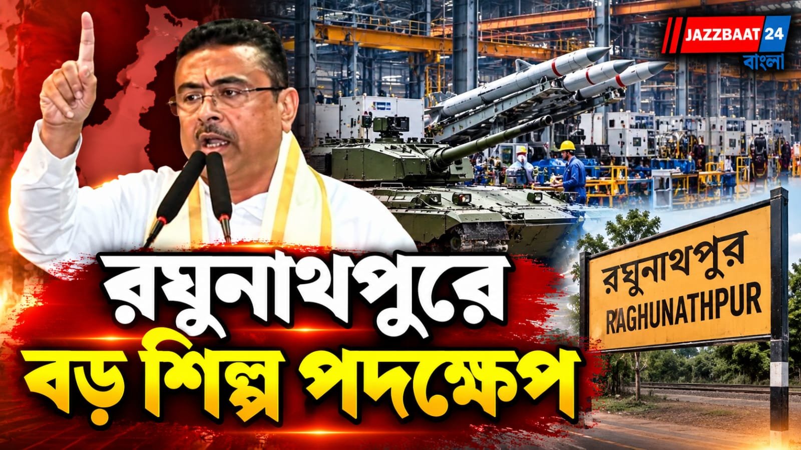 Purulia: পুরুলিয়ায় ২৫৬ একর জমিতে তৈরি হবে প্রতিরক্ষা কারখানা