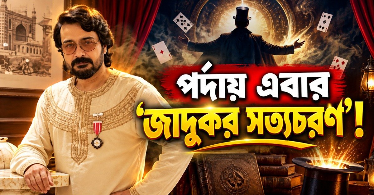 'জাদুকর সত্যচরণ’: ম্যাজিকের দুনিয়ায় এবার প্রসেনজিৎ চট্টোপাধ্যায়