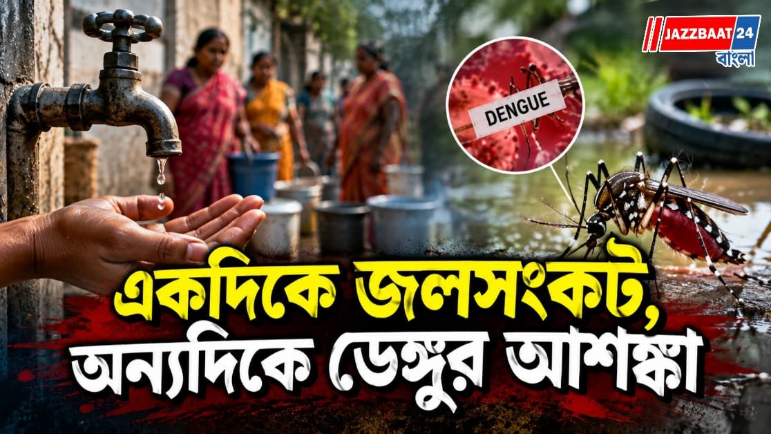 জলকষ্টে নাজেহাল, জমা জলে অতিষ্ঠ ৩৫ নম্বর ওয়ার্ড