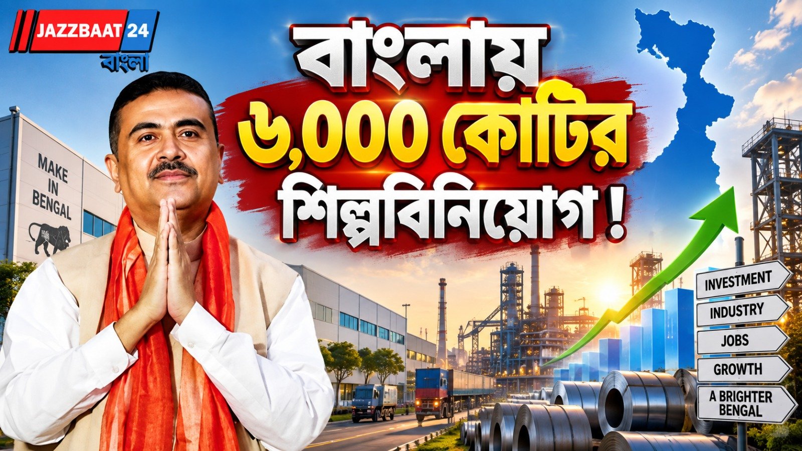 ৩২ সংস্থার হাতে জমি, পুজোর আগেই বাংলায় বড় বিনিয়োগের ঘোষণা
