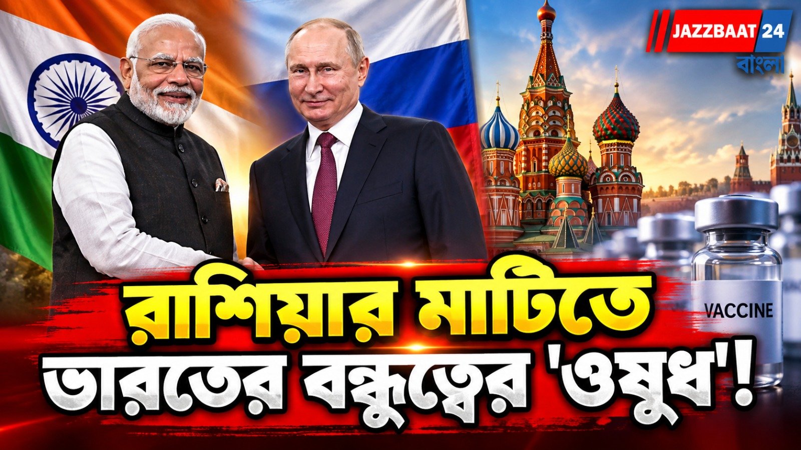সম্পর্কে নয়া ডোজ, মস্কোর সঙ্গে হাত মিলিয়ে চিকিৎসা ক্ষেত্রে বিপ্লব আনছে ভারত