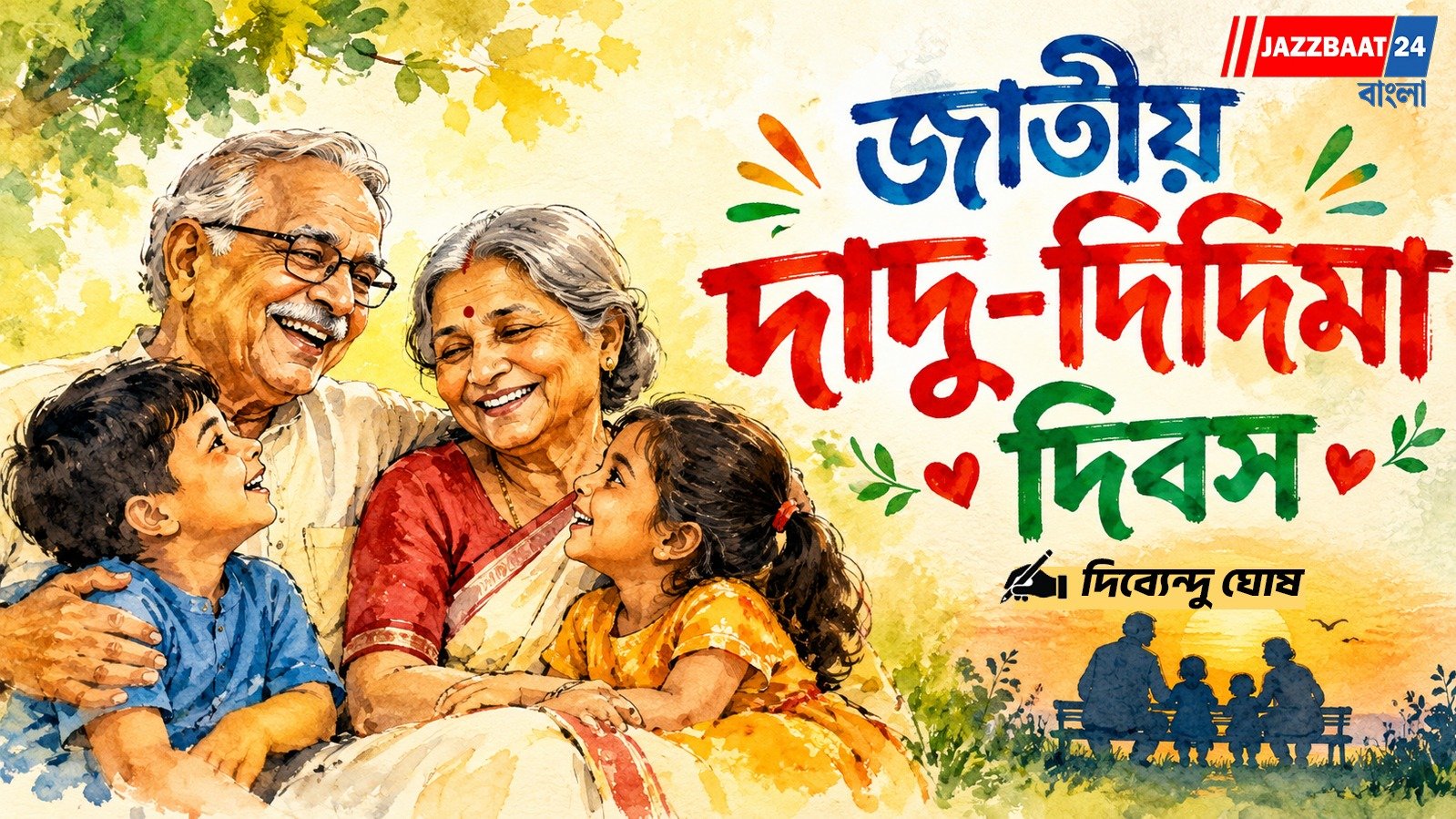 বার্ধক্যের রুপোলি রোদ্দুর বেয়ে স্মৃতির অমল ধ্রুবতারা