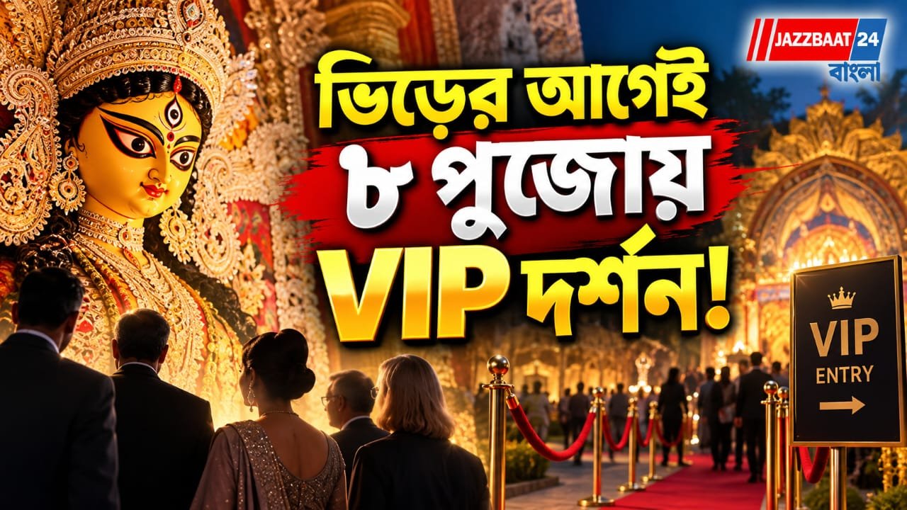 ভিড়ের আগেই কলকাতার ৮ পুজোয় VIP প্রবেশ! আদানি গ্রুপের ‘দুর্গাপুজো প্রিভিউ ট্যুর’ ঘিরে চমক
