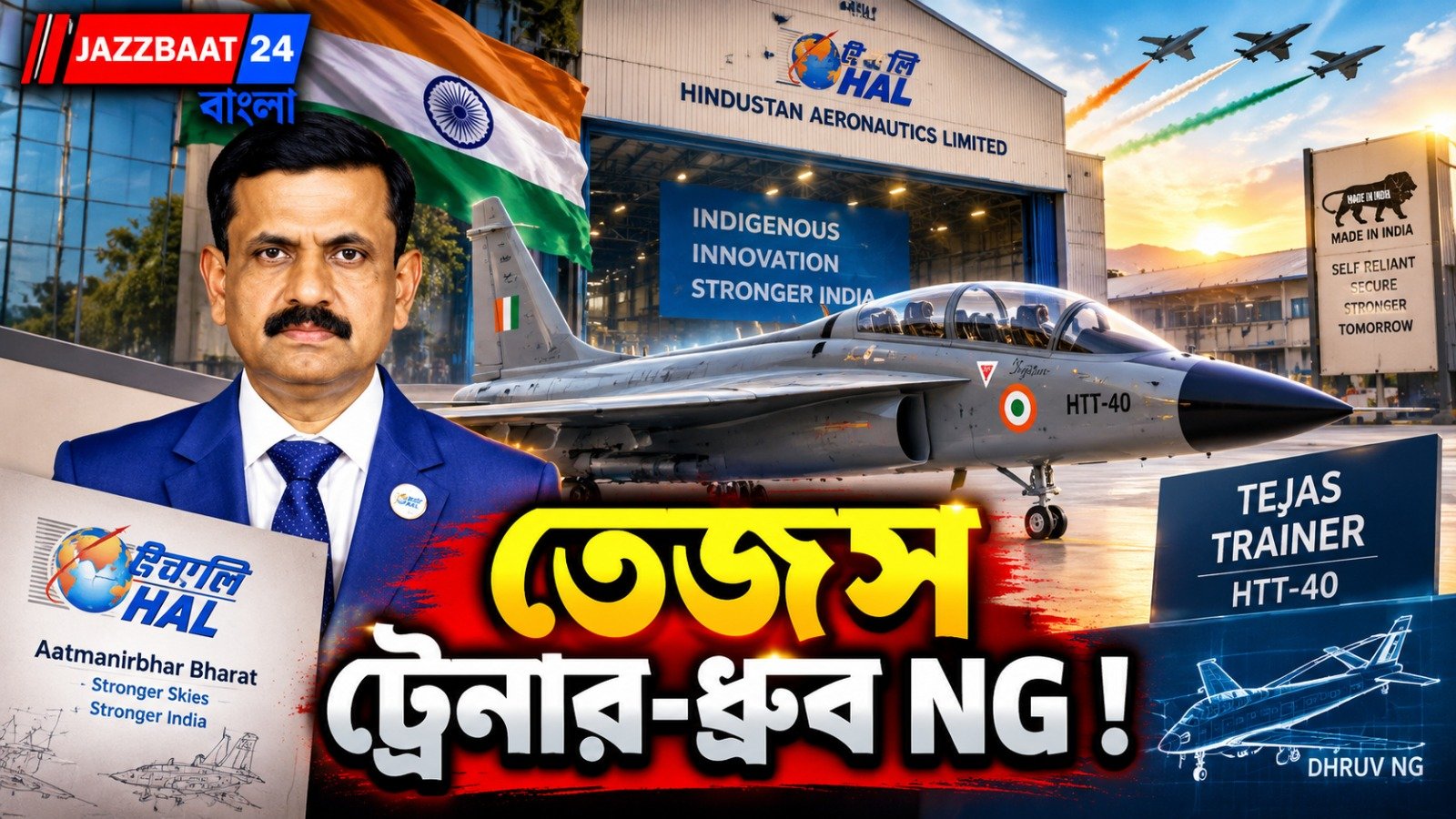 দেশীয় শক্তিতে আকাপাহারায় আরও জোর! বায়ুসেনার হাতে তেজস ট্রেনার, পবন হংসকে ধ্রুব NG