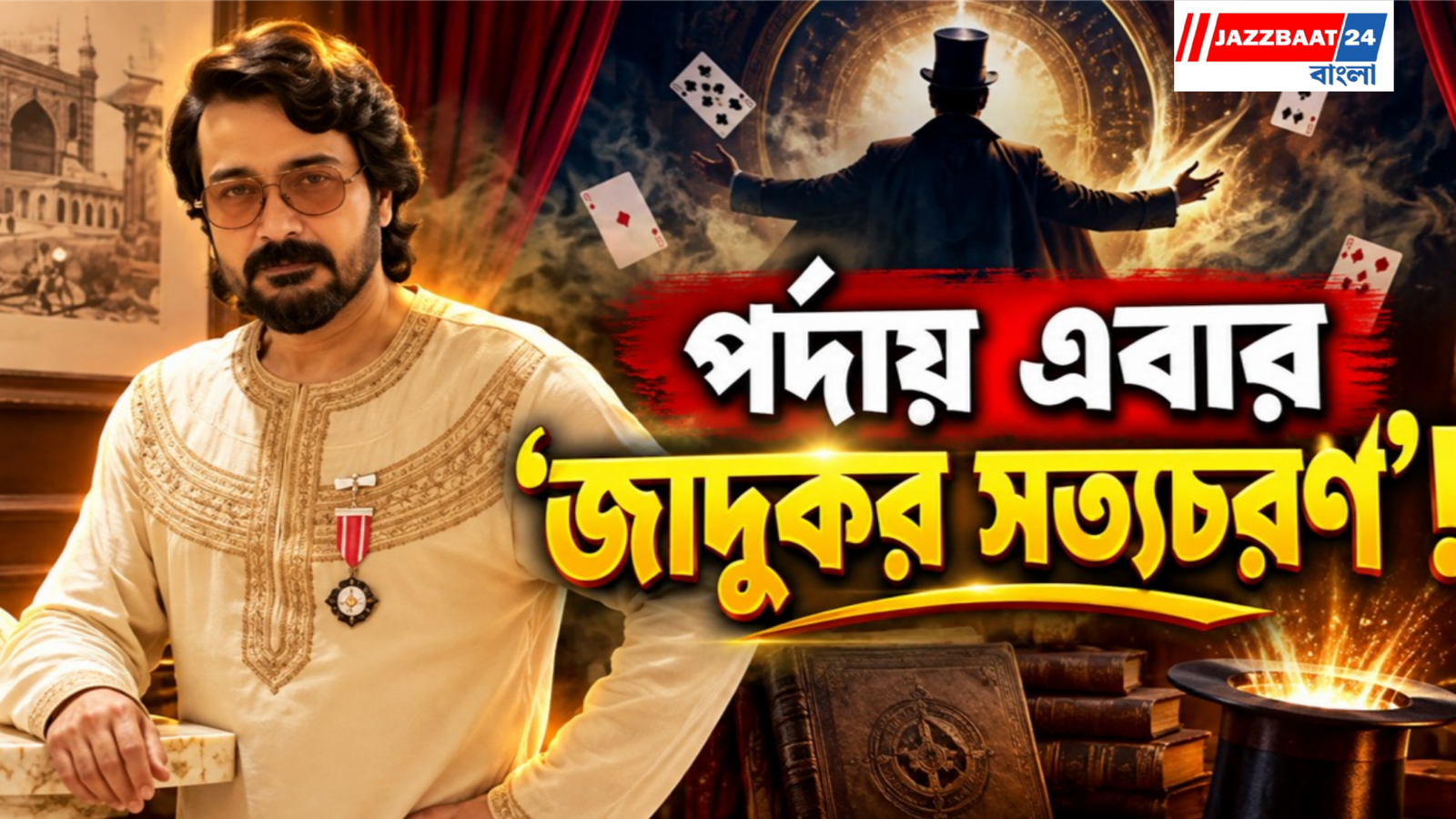 'জাদুকর সত্যচরণ’: ম্যাজিকের দুনিয়ায় এবার প্রসেনজিৎ চট্টোপাধ্যায়