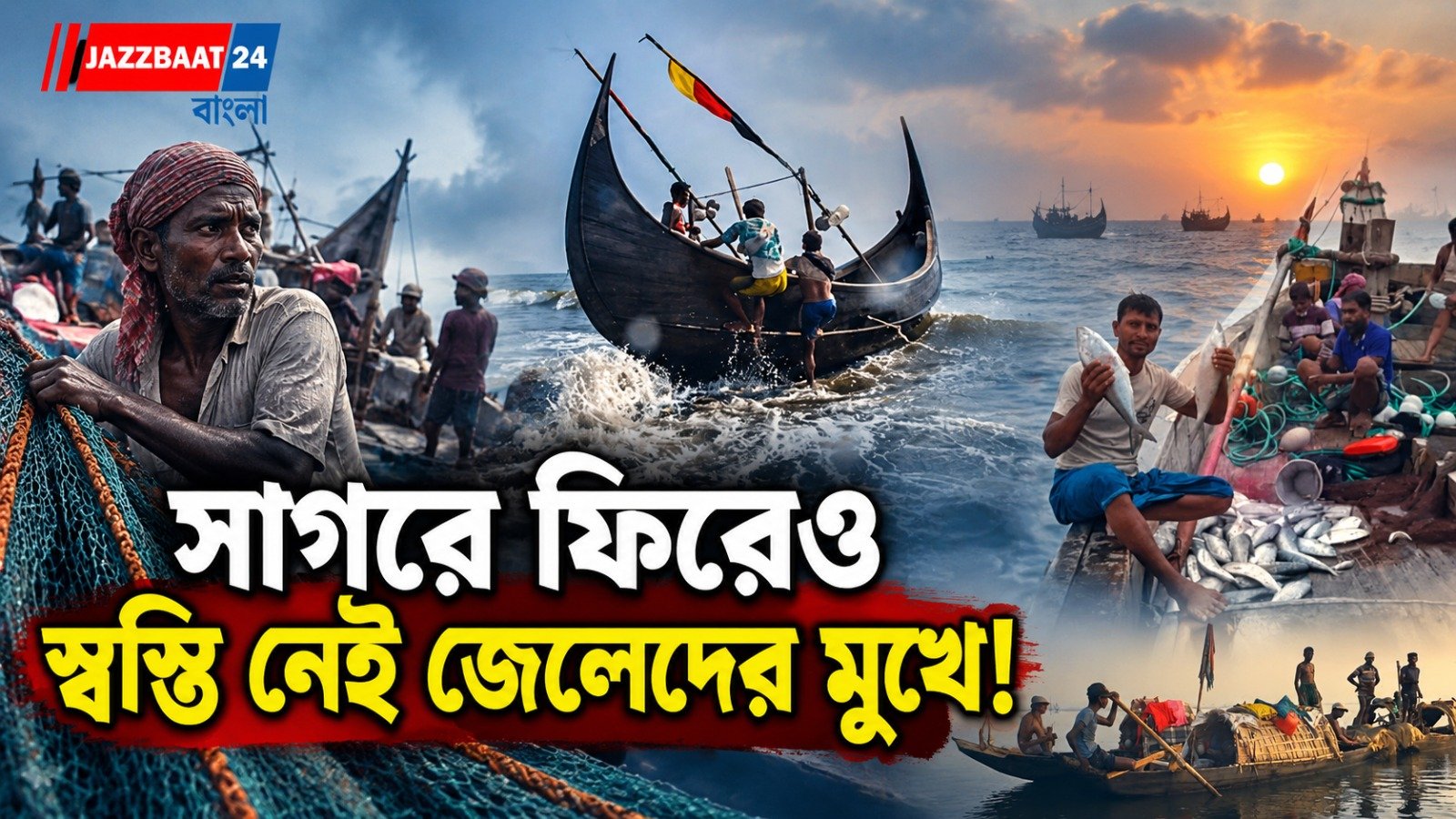 বাংলাদেশে দীর্ঘ দিন পর সাগরে ফিরলেও জেলেদের মুখে স্বস্তির হাসি নেই