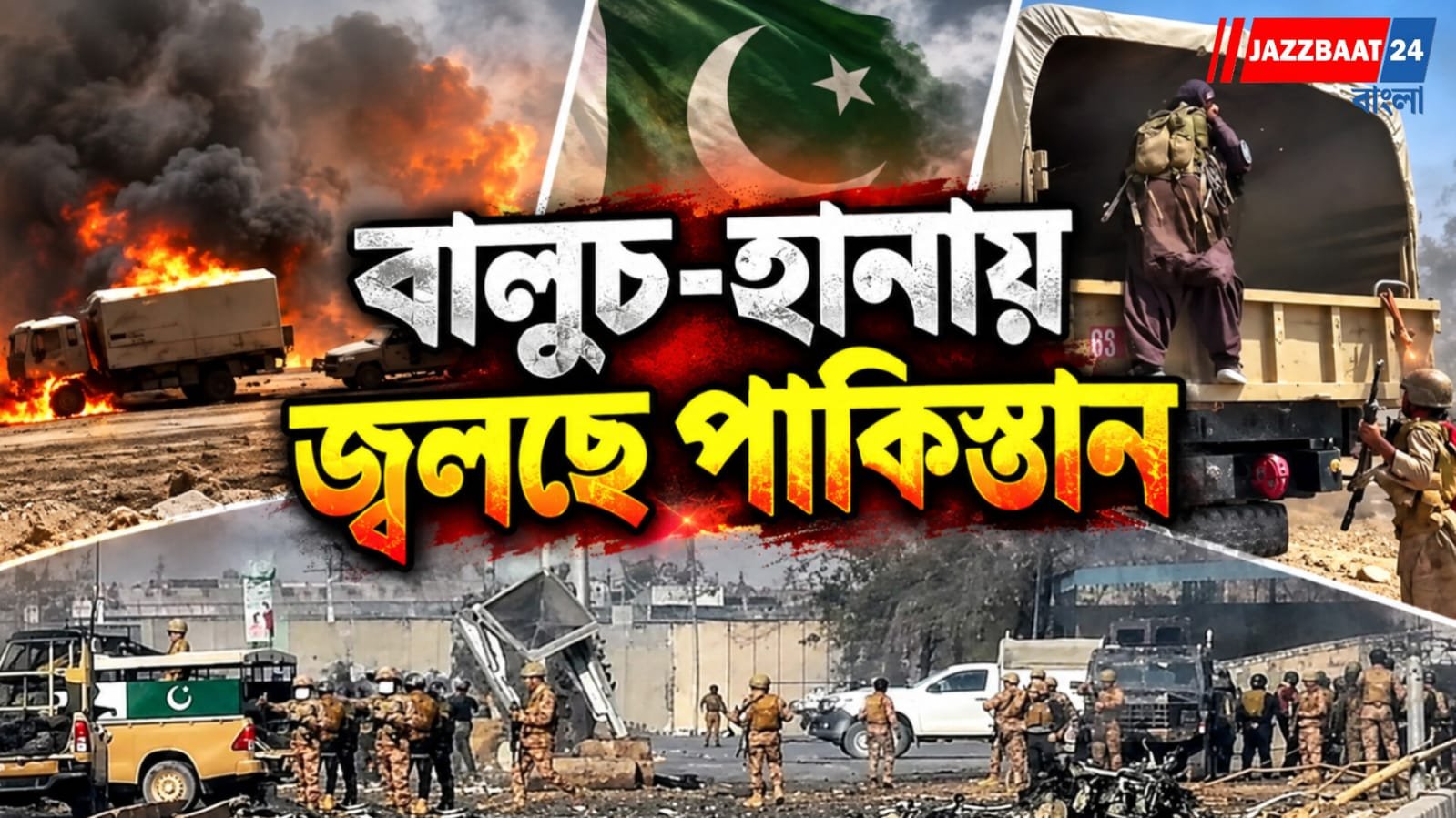 মুহুর্মুহু আক্রমণ বালুচ-সেনার, মৃত ২৫ পাক সেনা