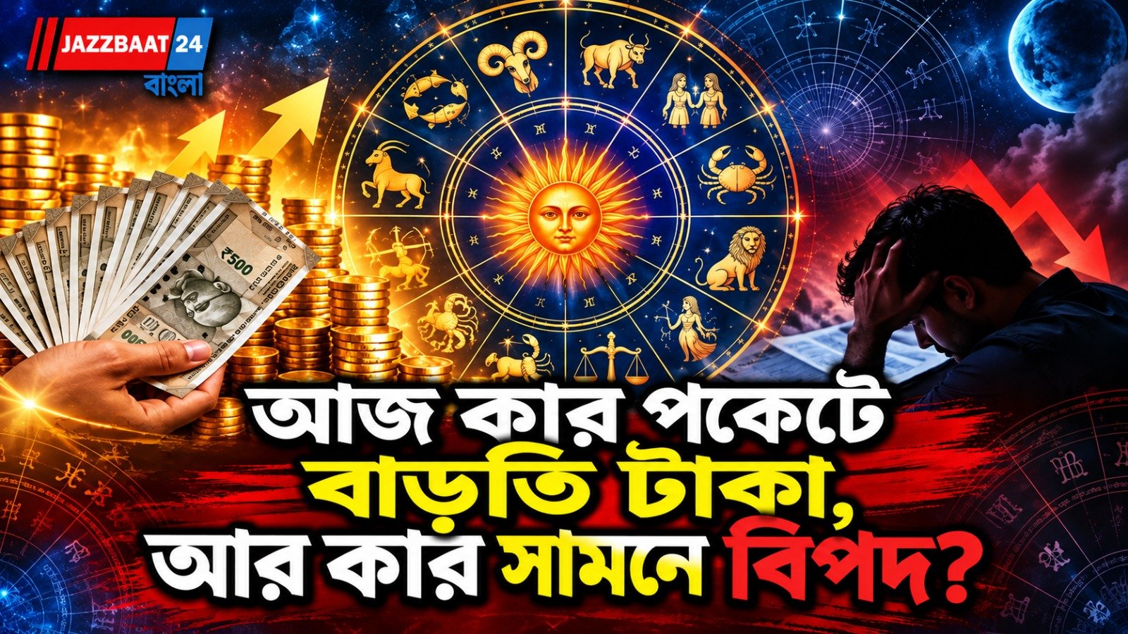 হাতে আসতে পারে বাড়তি টাকা! আজ কোন রাশির ভাগ্যে সাফল্য, কার সামনে বাধা?