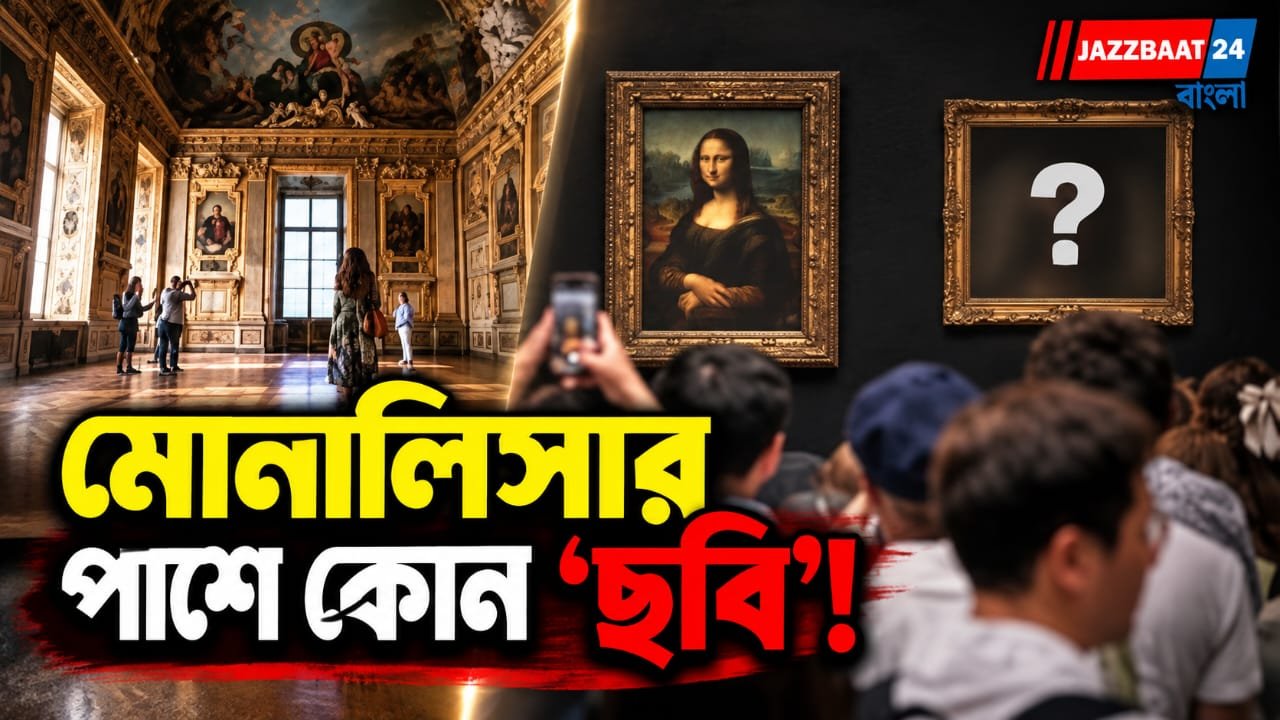 মোনা লিসার পাশে সেলোটেপ দিয়ে ছবি টাঙানোর অপরাধে পর্যটক গ্রেফতার