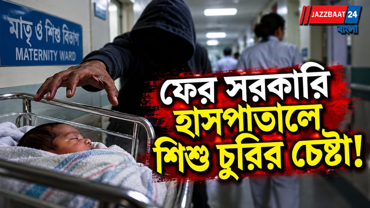 ঘুমন্ত শিশুকে নিয়ে চম্পট দিতে গিয়ে বিপত্তি, গ্রেফতার মহিলা-সহ ২