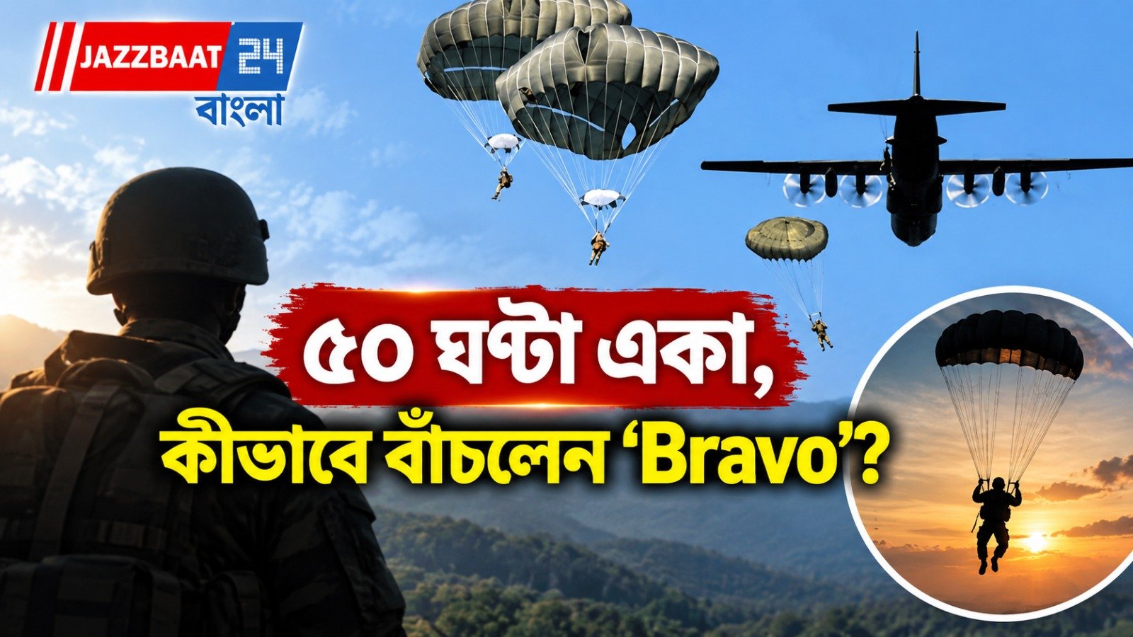 প্যারাশুট খুলল না, ৭০-১০০ মাইল বেগে পতন! ইরানের পাহাড়ে মার্কিন বায়ুসেনার বাঁচার লড়াই