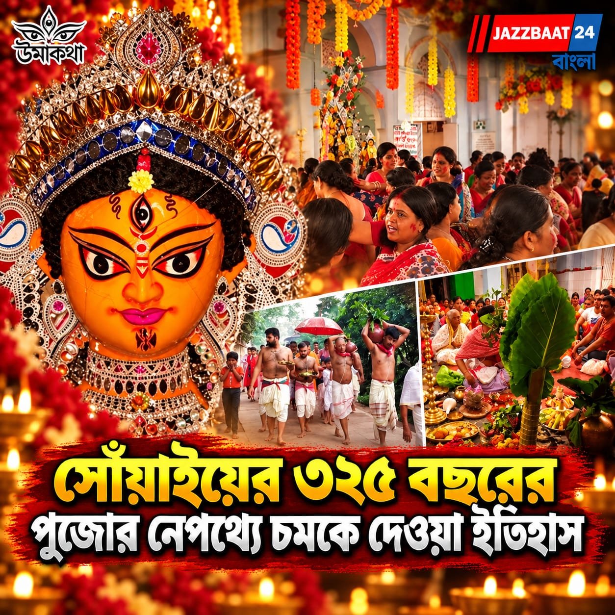 Durga puja 2026: রাজার পথ আটকে এসেছিলেন মা দুর্গা!