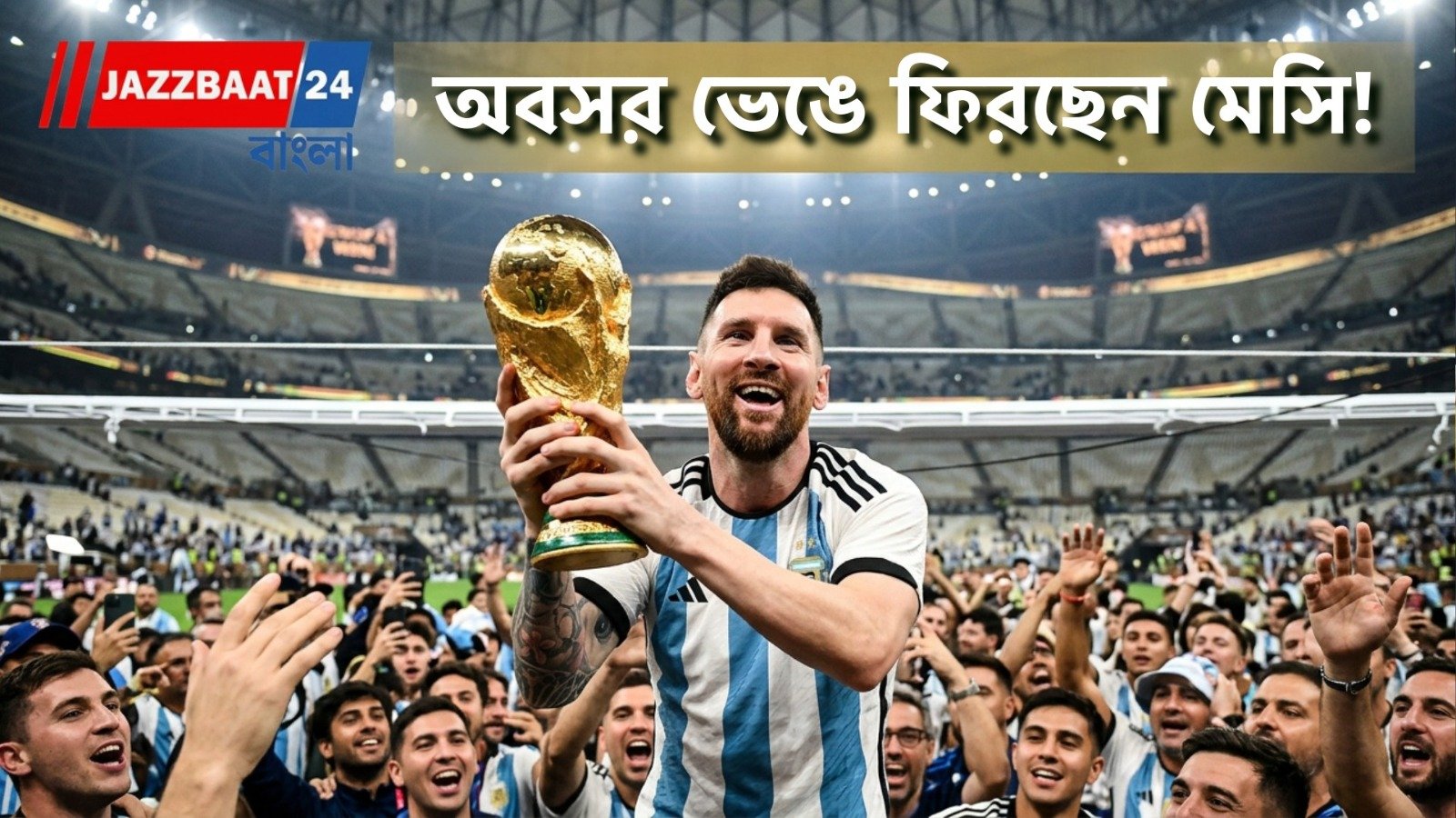 বিদায়টা মনপসন্দ হয়নি, ফের আর্জেন্টিনার নীল-সাদা জার্সিতে দেখা যাবে মেসিকে