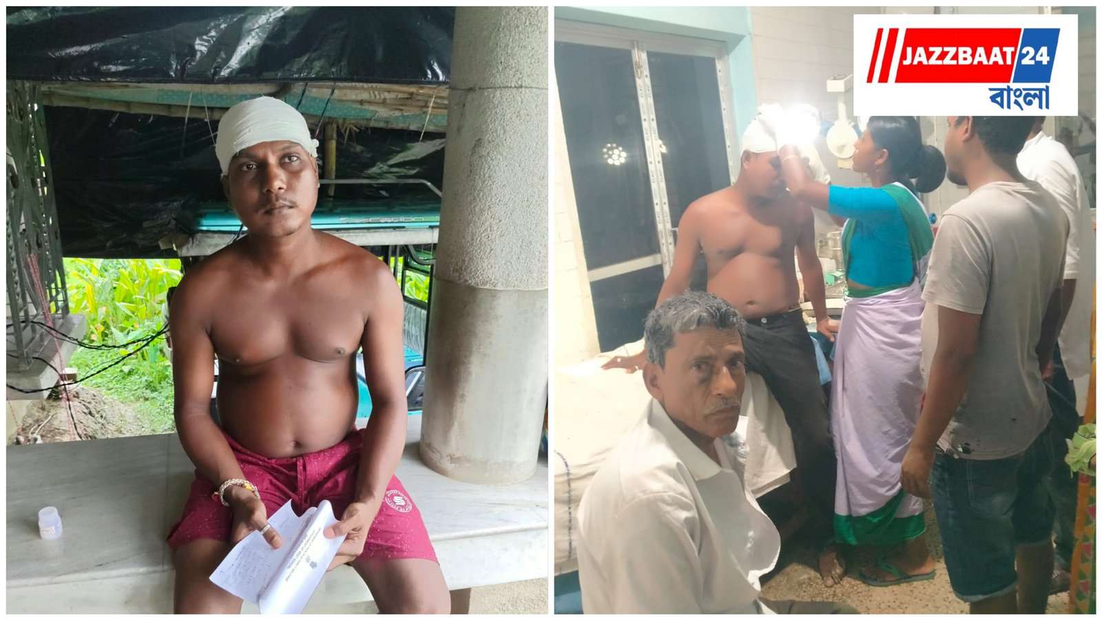 বিডিও অফিসের পথে ‘চোর চোর’ স্লোগান, দুই কর্মাধ্যক্ষ ও চালককে মারধর