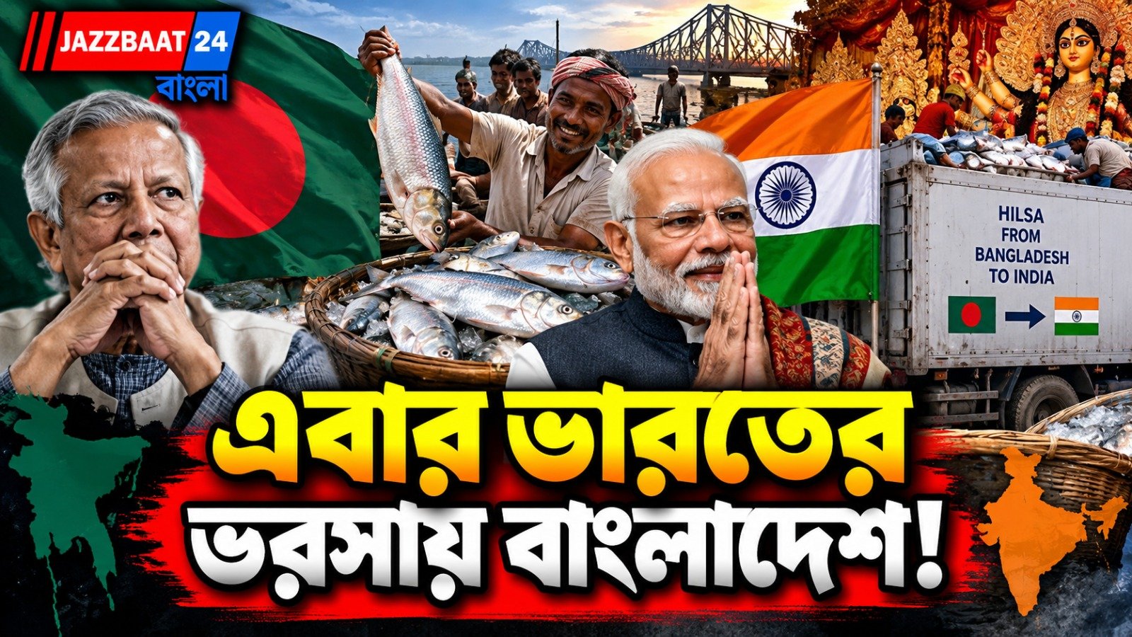 পদ্মায় ইলিশের ঘাটতি, ভারত থেকেই টন টন মাছ যাচ্ছে বাংলাদেশে