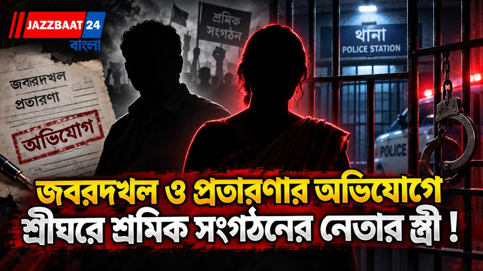 জালিয়াতি করে বাড়ি দখলের অভিযোগ