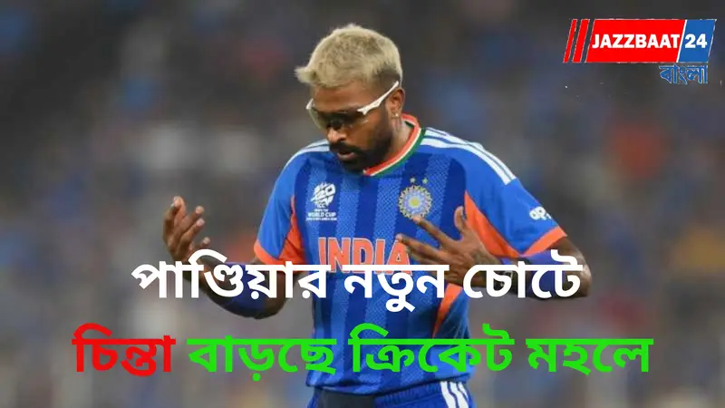 ফের চোটের কবলে, নিউজিল্যান্ড সিরিজেও ফেরা হচ্ছে না হার্দিকের