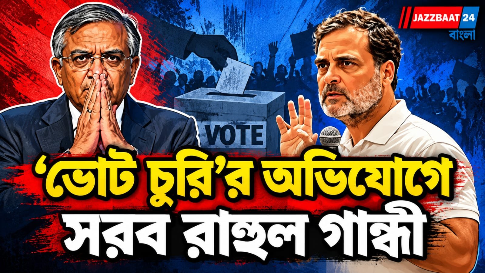 ‘নির্বাচনে কারচুপি’, জ্ঞানেশ কুমারের বিরুদ্ধে বিস্ফোরক রাহুল
