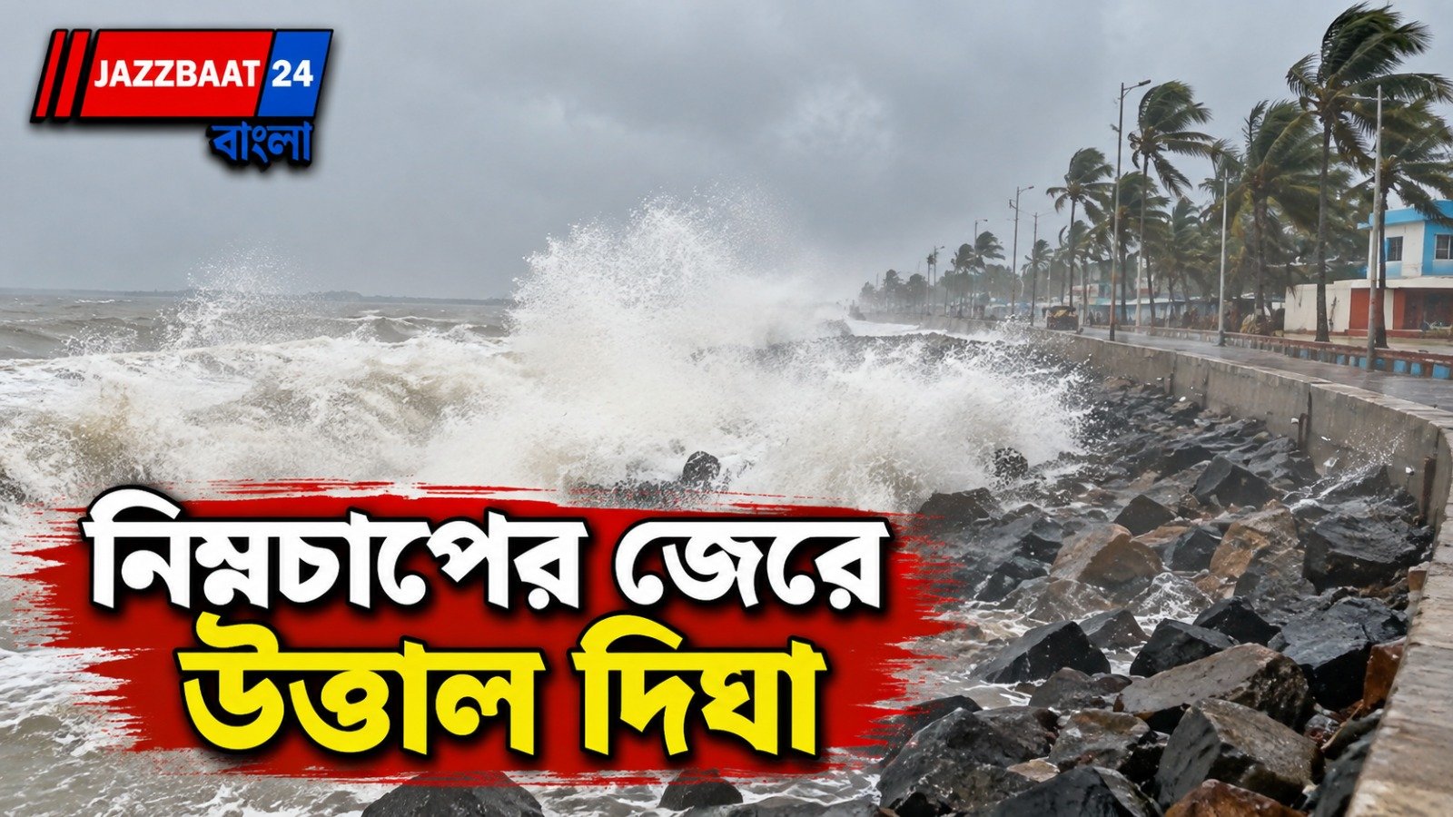 ঘূর্ণিঝড় নয়, নিম্নচাপেই দিঘায় দুর্যোগের আশঙ্কা, বাড়তি নজরদারি প্রশাসনের