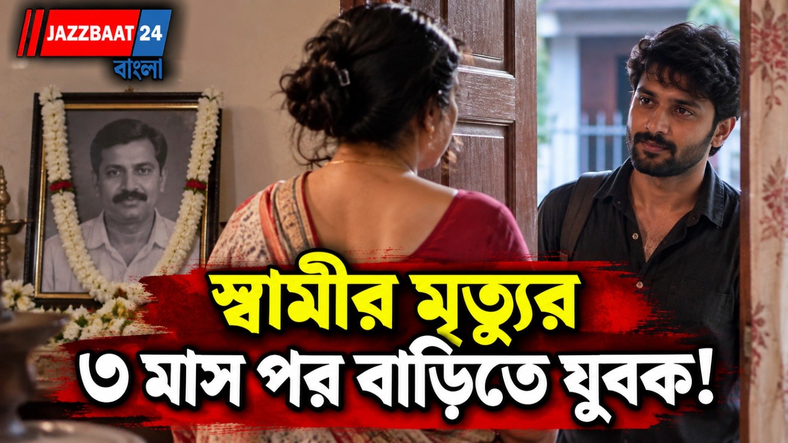 বিধবাকে ‘সঙ্গী’র সঙ্গে দেখে খুঁটিতে বেঁধে দিলেন প্রতিবেশীরা