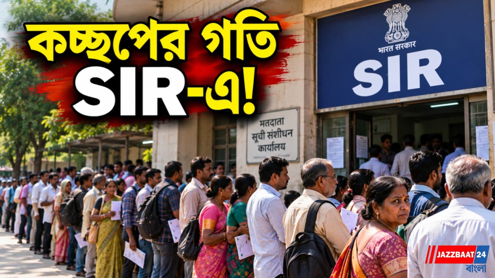 SIR এ দুই জেলার দুই ছবি, সংশোধন প্রক্রিয়া নিয়ে উঠছে প্রশ্ন