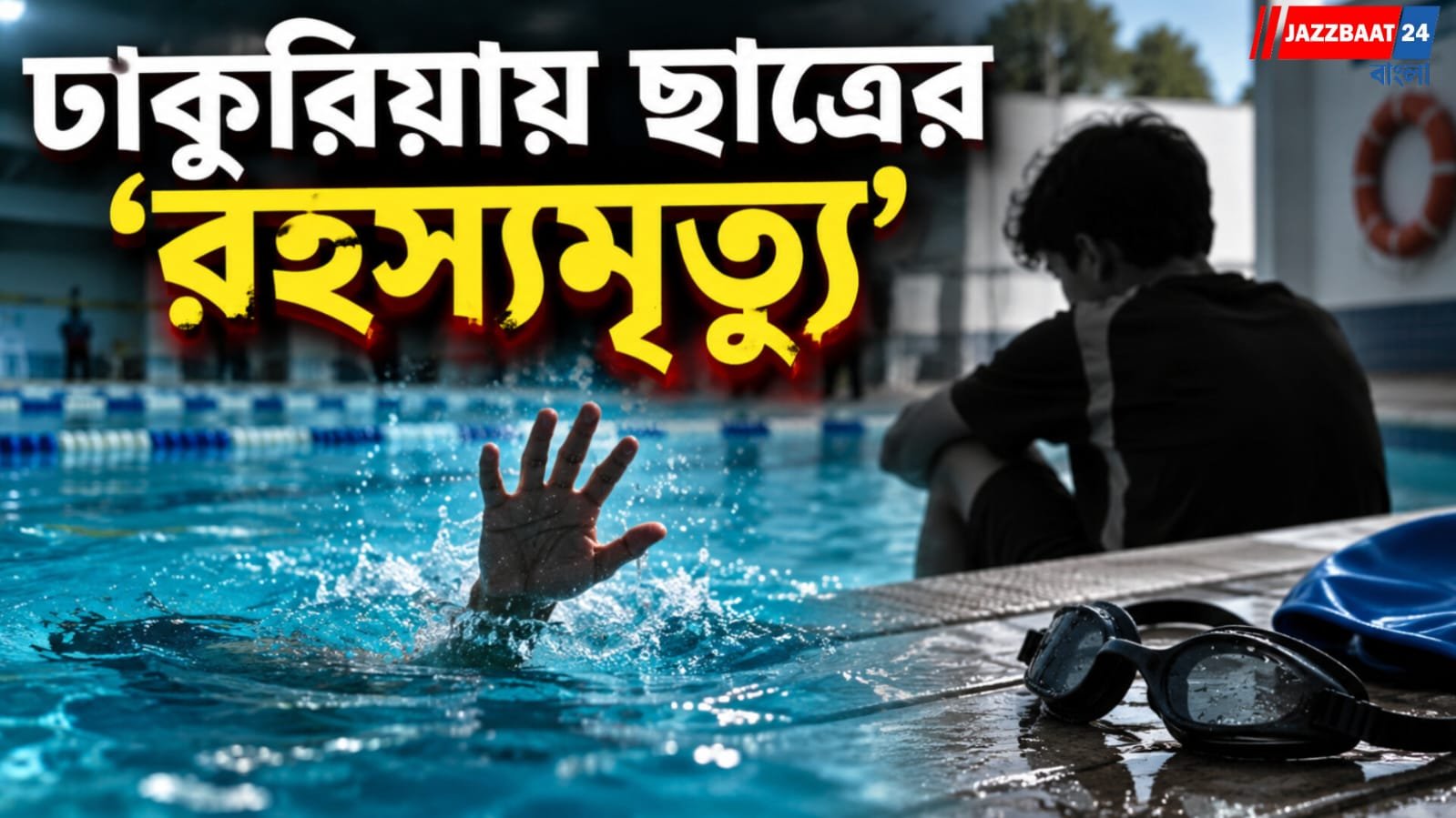 সাঁতার শিখতে গিয়ে মর্মান্তিক পরিণতি পড়ুয়ার