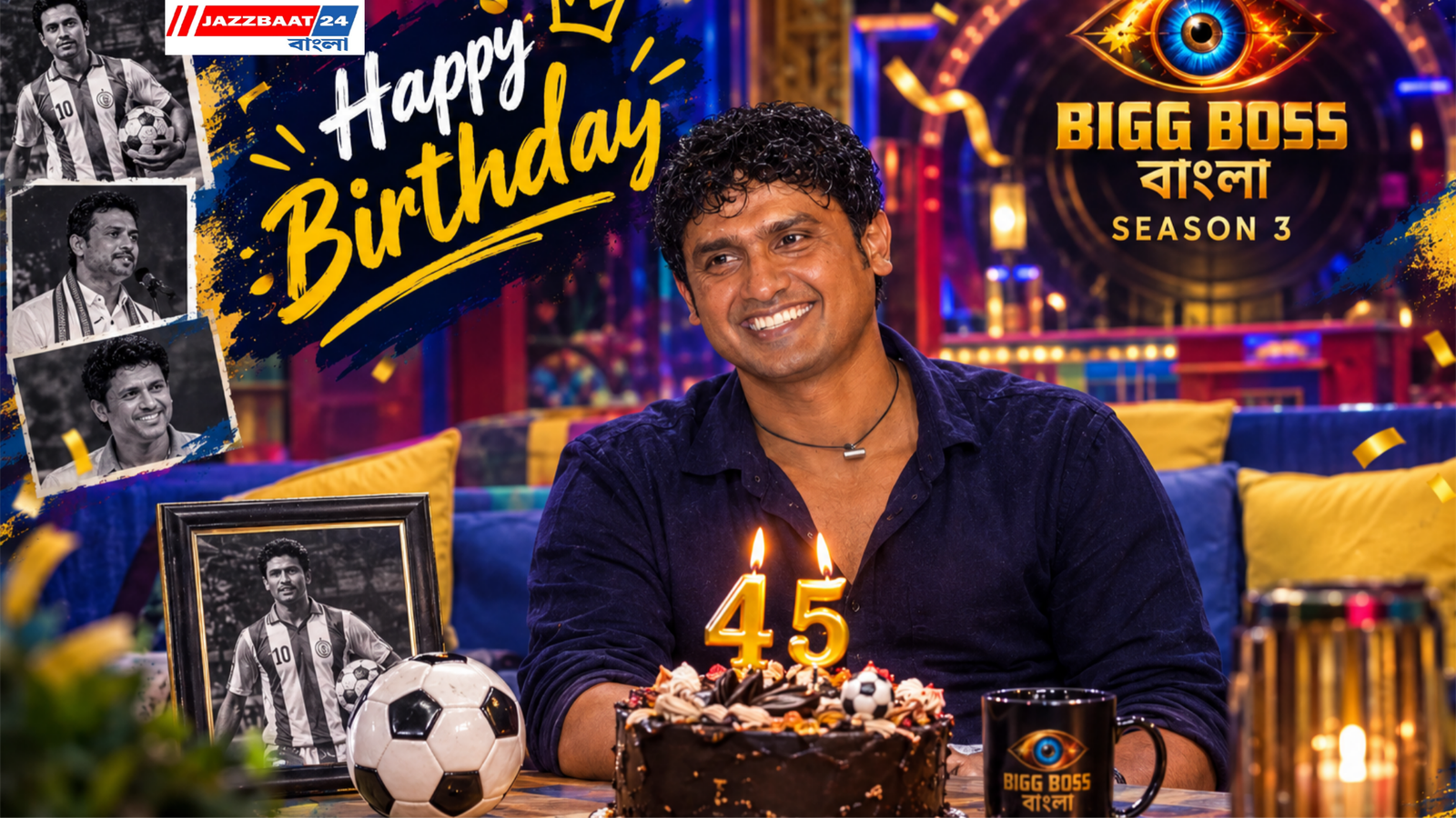 Big-Boss2026:  ফুটবল মাঠ, বিধানসভা ছেড়ে, এবার ‘বিগ বস’-এর ঘরে জন্মদিন দীপেন্দুর