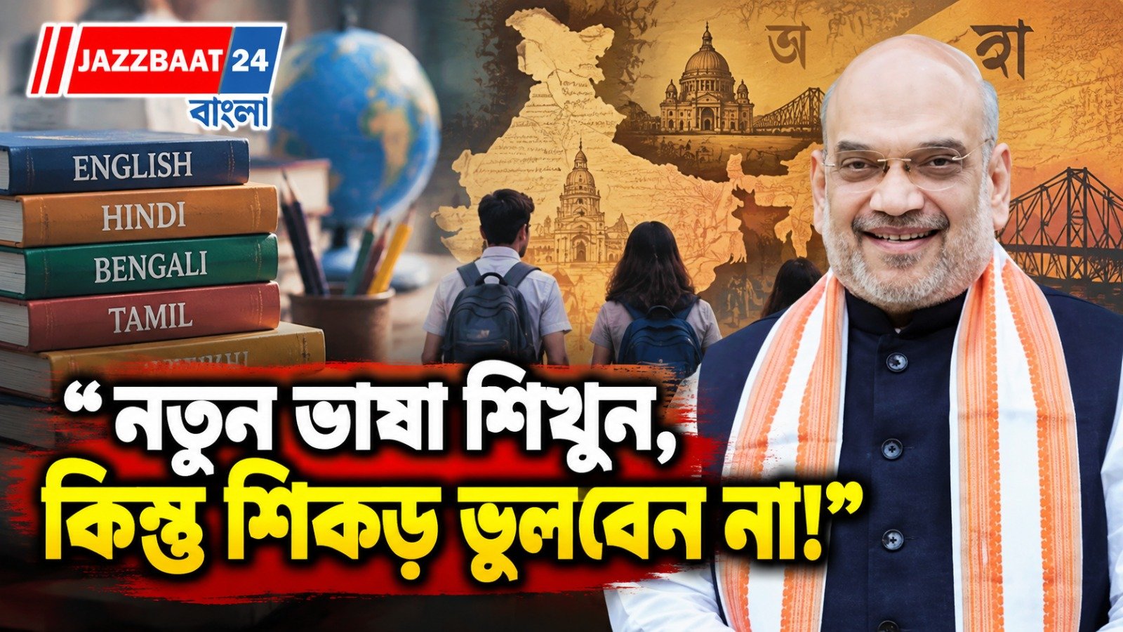 বিশ্বের ভাষা শিখুন, নিজের ভাষাকে সম্মান করুন, হিন্দি দিবসে তরুণদের বার্তা অমিত শাহের