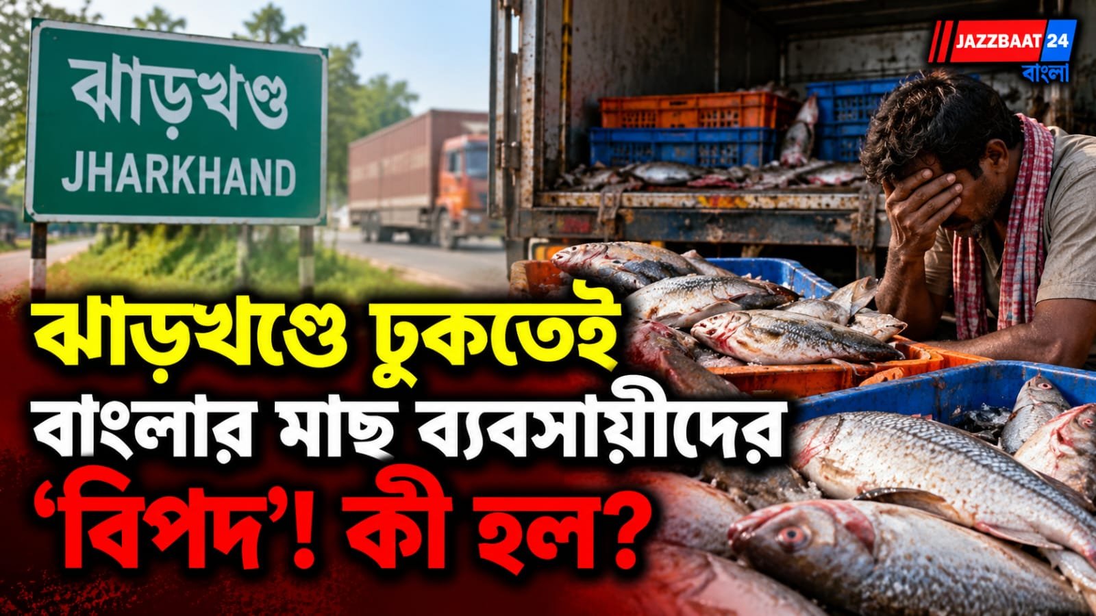 ঝাড়খণ্ডে ঢুকতেই বাংলার মাছ ব্যবসায়ীদের ‘বিপদ’! কী হল?