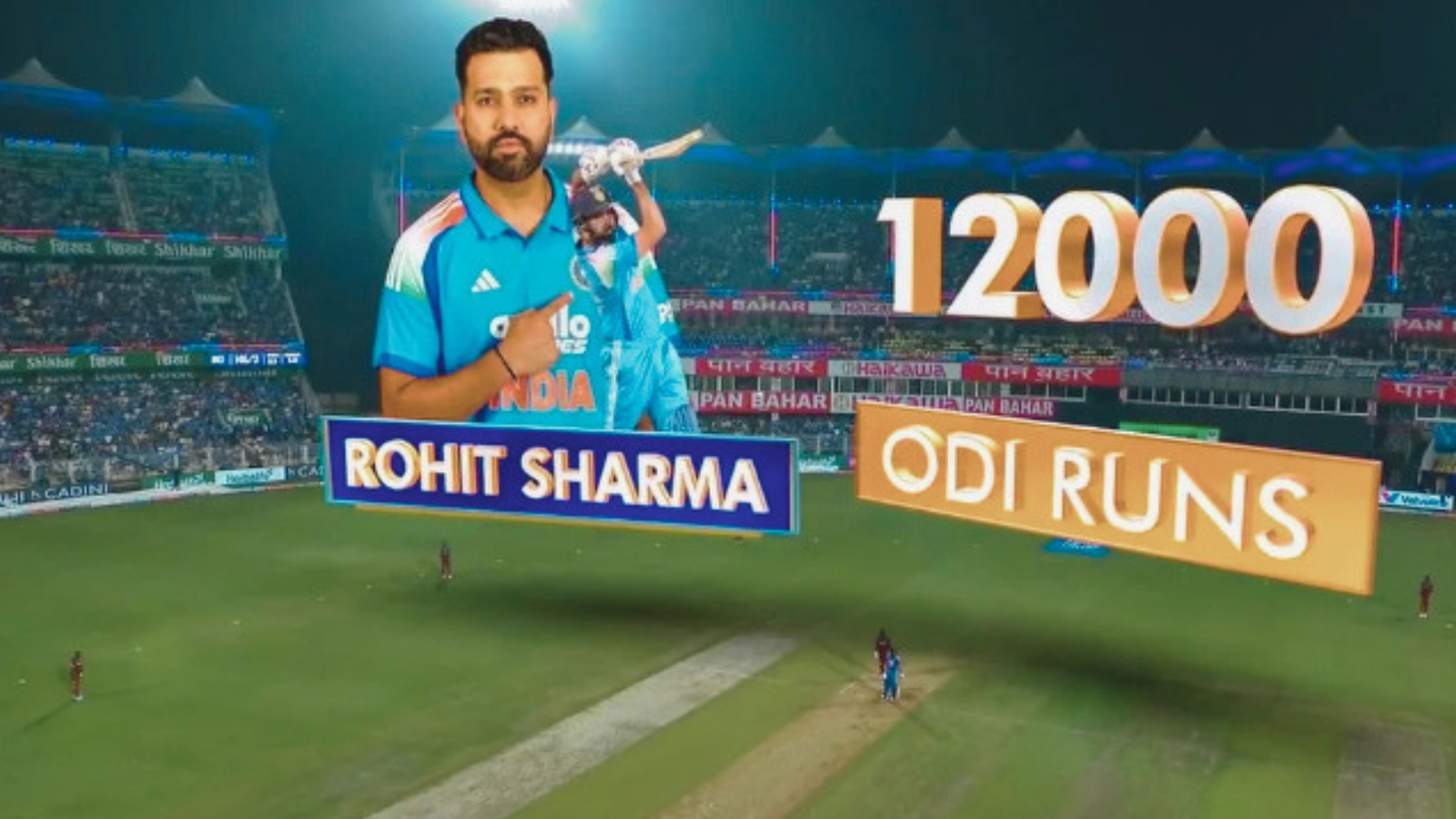 Rohit Sharma: পাহাড় চড়ার পথে অবিস্মরণীয় নজির, দ্বিতীয় দ্রুততম ১২ হাজার রান রোহিতের