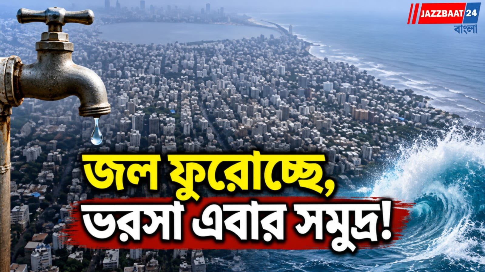 জল ফুরোচ্ছে মুম্বইয়ে, তাই ভরসা এ বার সমুদ্র! ৪,০০৭ কোটির প্রকল্পে নোনা জলই হবে পানীয়