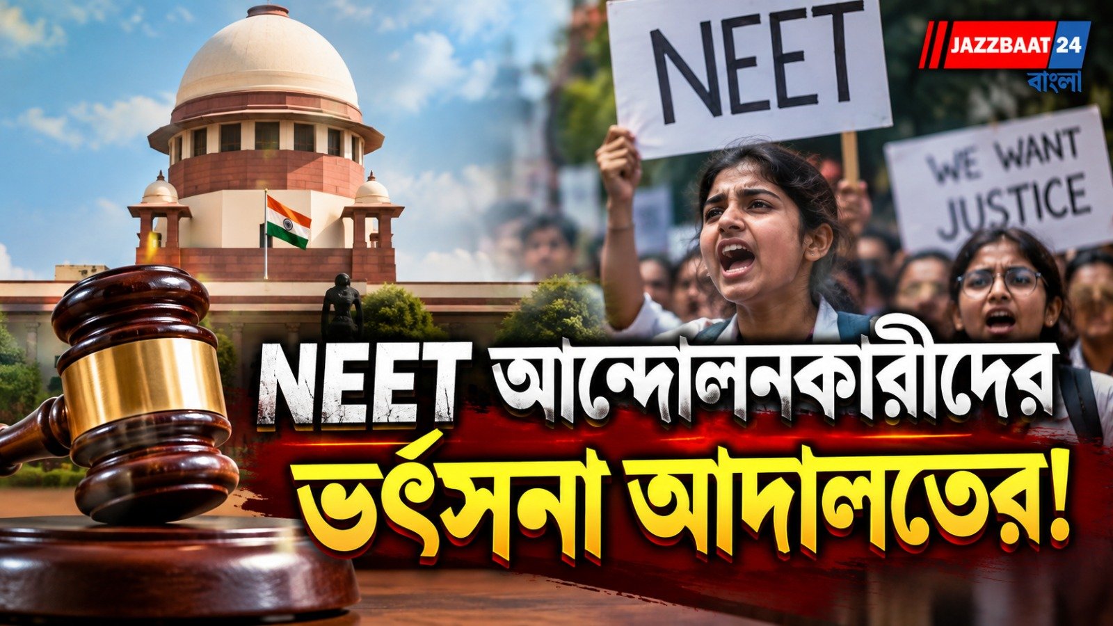 আগে তদন্ত, তারপর আপত্তি! NEET-এর তদন্ত কমিটি নিয়ে কড়া অবস্থান সুপ্রিম কোর্টের